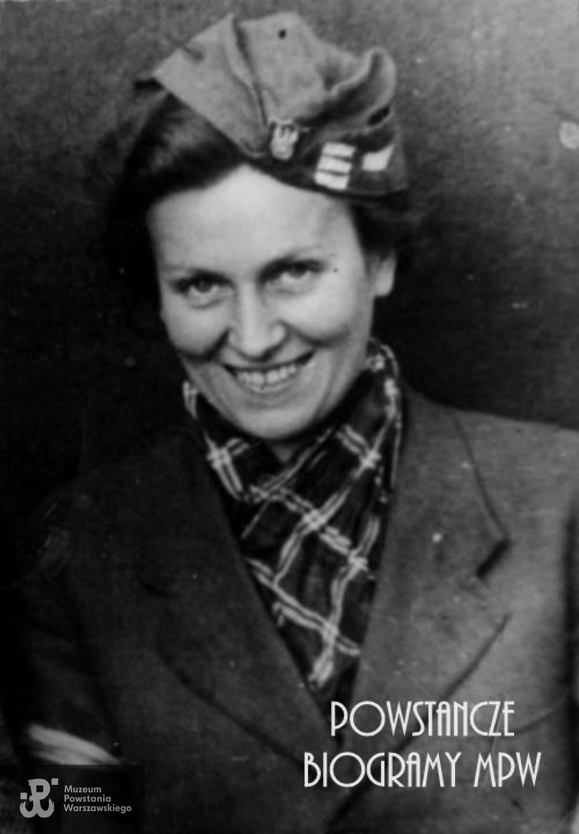 Barbara Bobrownicka-Fricze ps. Baśka Wilja .  Fot. <i>Medycy Powstania </i>