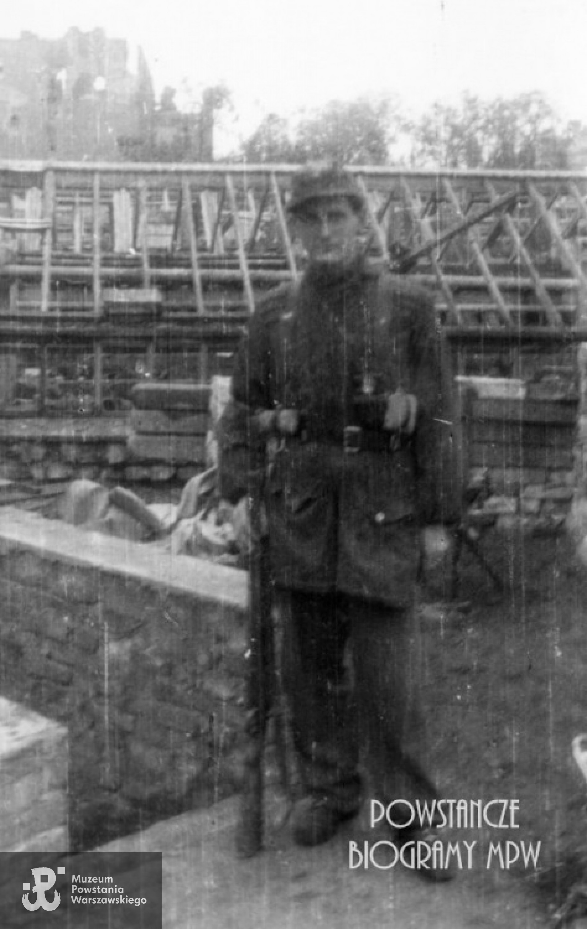 ppor. Józef Nyc ps. „Piorun” na terenie Starego Miasta, II połowa sierpnia 1944 r.