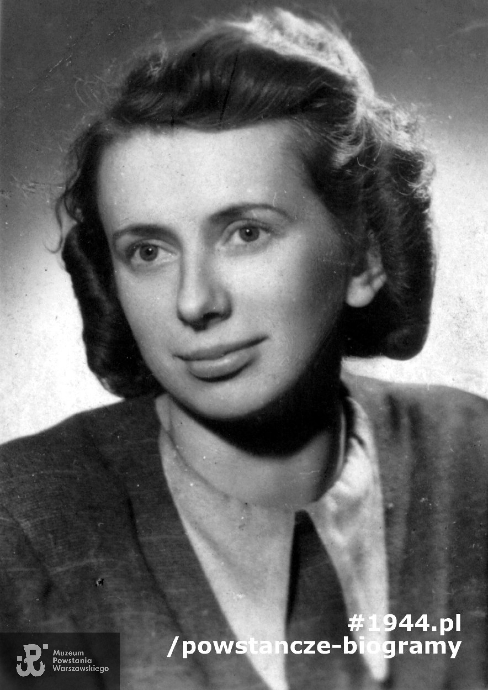 Jadwiga Maik-Kukowska ps. "Jadzia". Fot. archiwum rodzinne Jadwigi Kukowskiej - kwerenda BUW