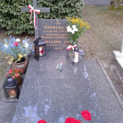 Mogiła Tadeusza Tana na cmentarzu w Świnoujściu. Fot. Mariusz Skroński