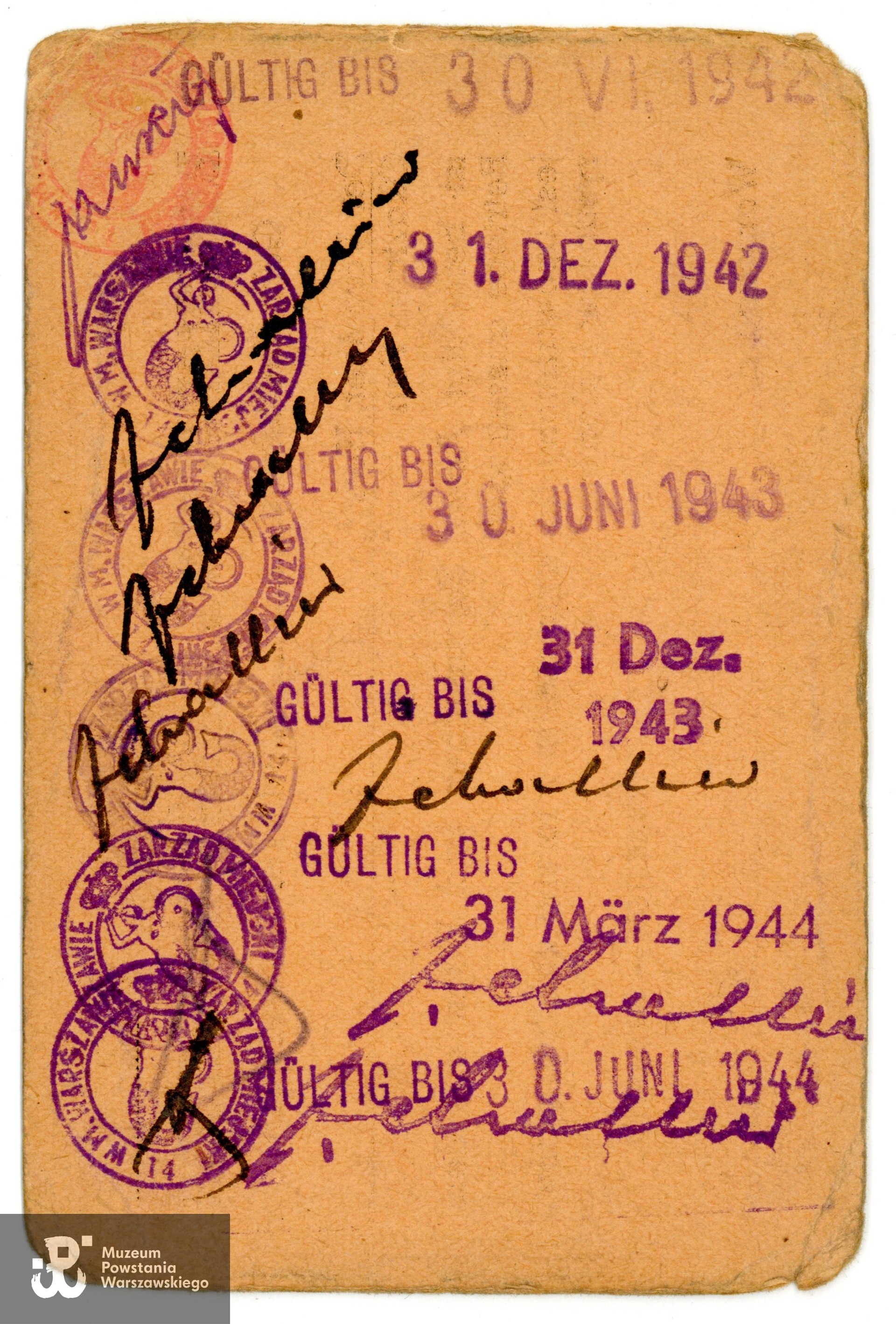 Ze zbiorów rodzinnych, udostępniła wnuczka Powstańca, p. Paulina Taff. Skany wykonano w Muzeum Powstania Warszawskiego, 06/2024