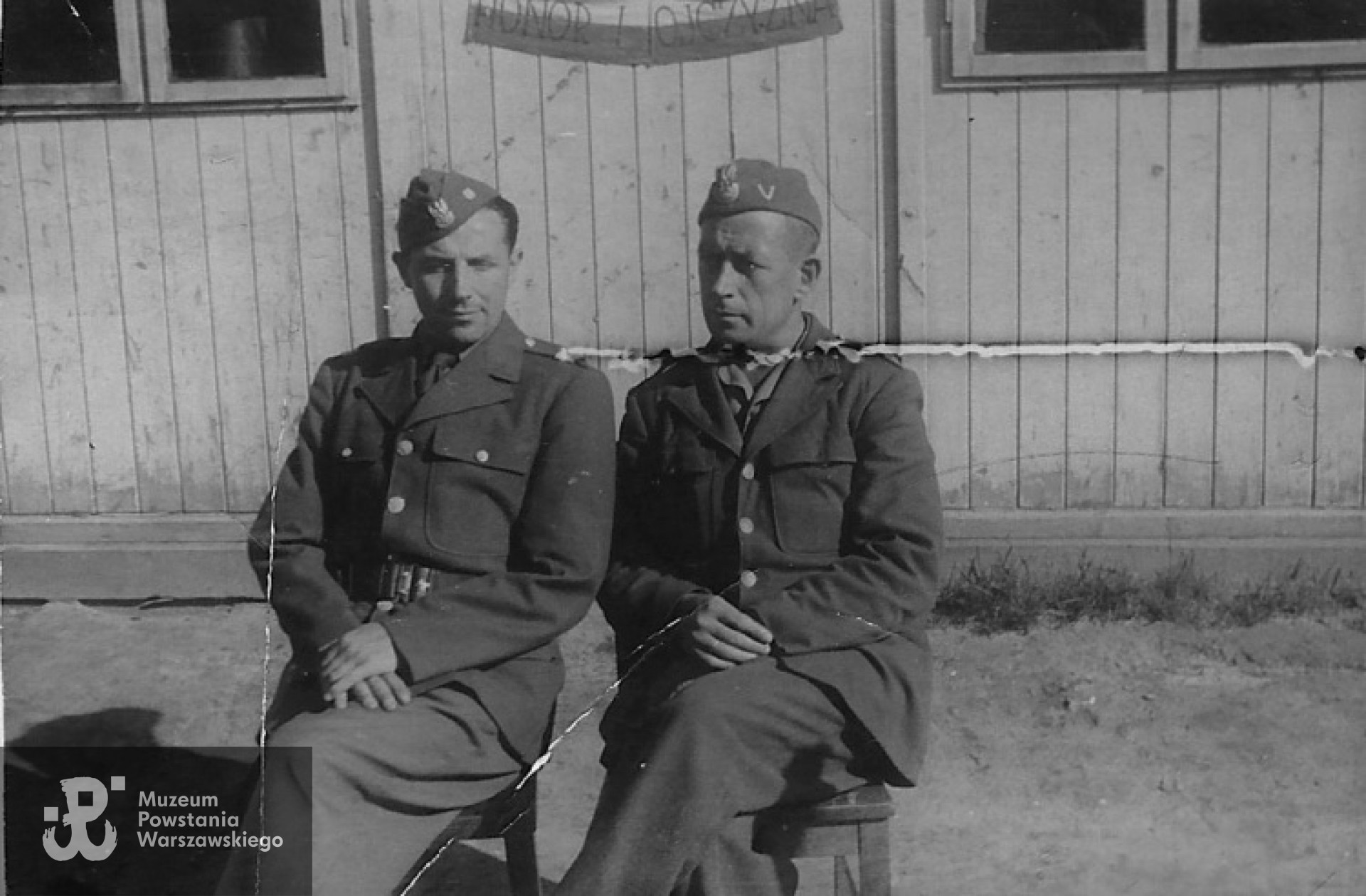 Stalag XI B Fallingbostel - Zygmunt Jannasz po prawej