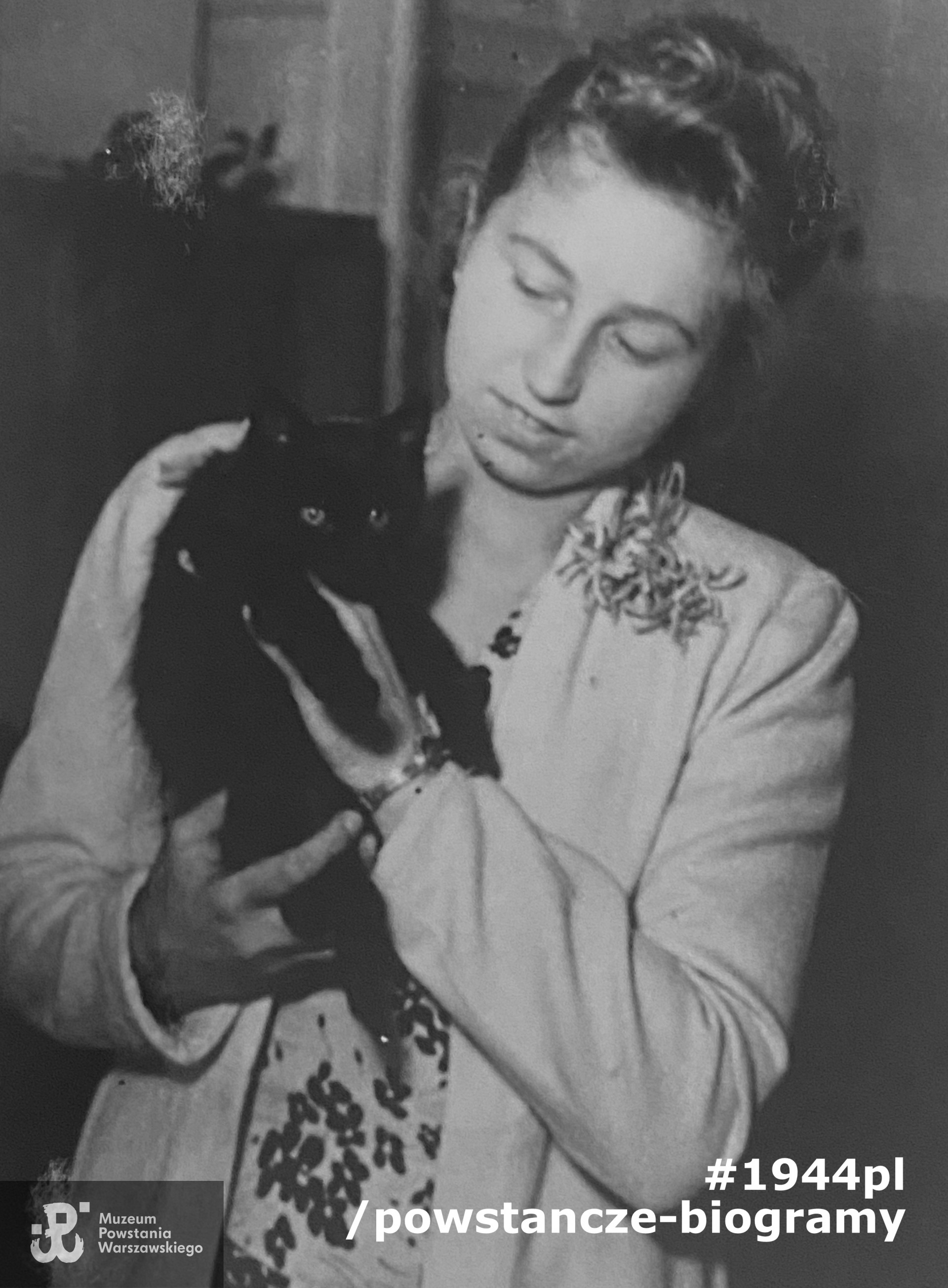 sanit. Halina Urbanik z domu Bełkowska „Hanka” (1922-2020). Fot. ze zbiorów rodzinnych udostępnił dr hab. Jakub Urbanik