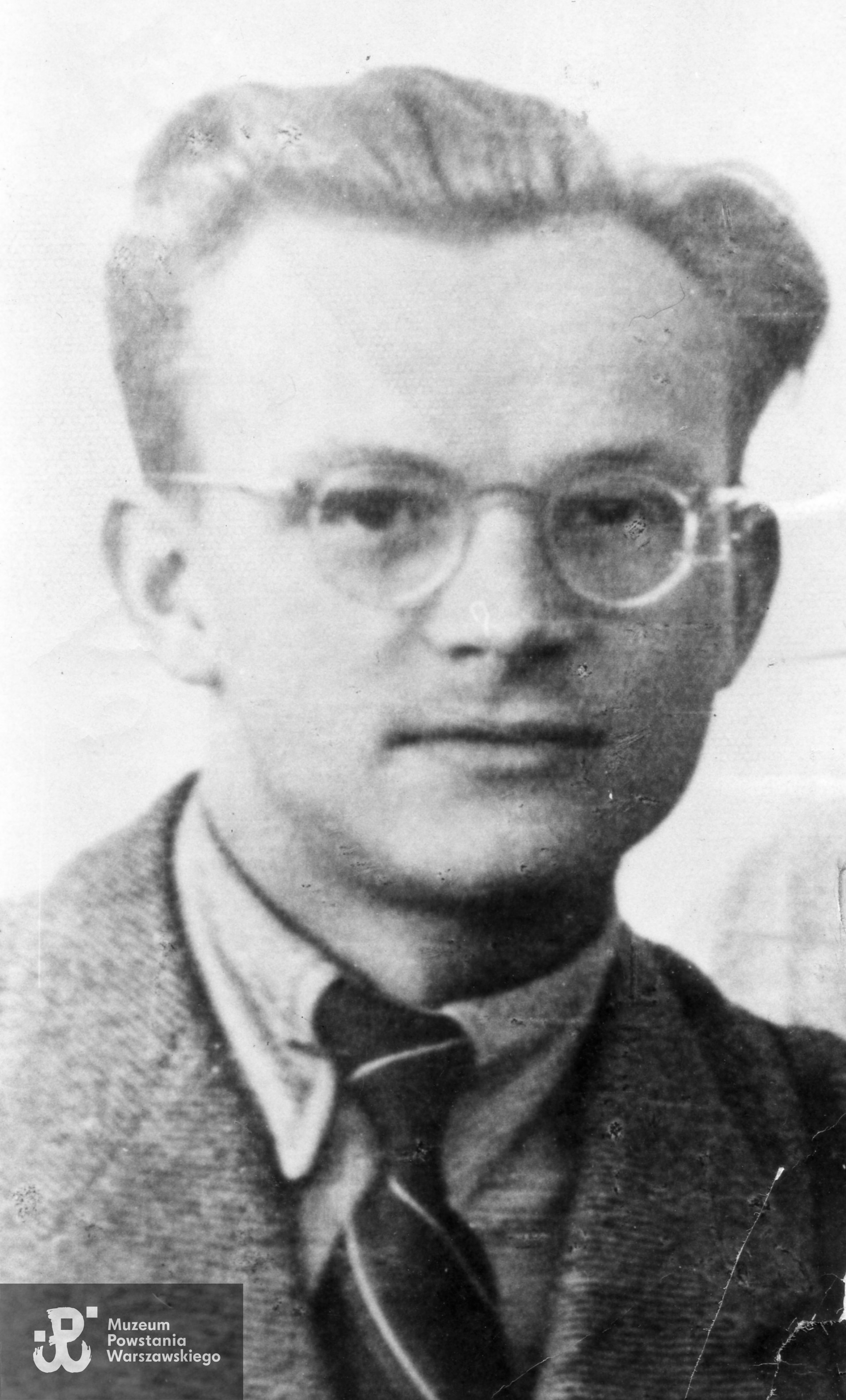 Tadeusz Jacek Kitzman ps. "Tadzio", "Jacek" (1925-1944). Fot. ze zbiorów Muzeum Powstania Warszawskiego, zbiór WIEPW