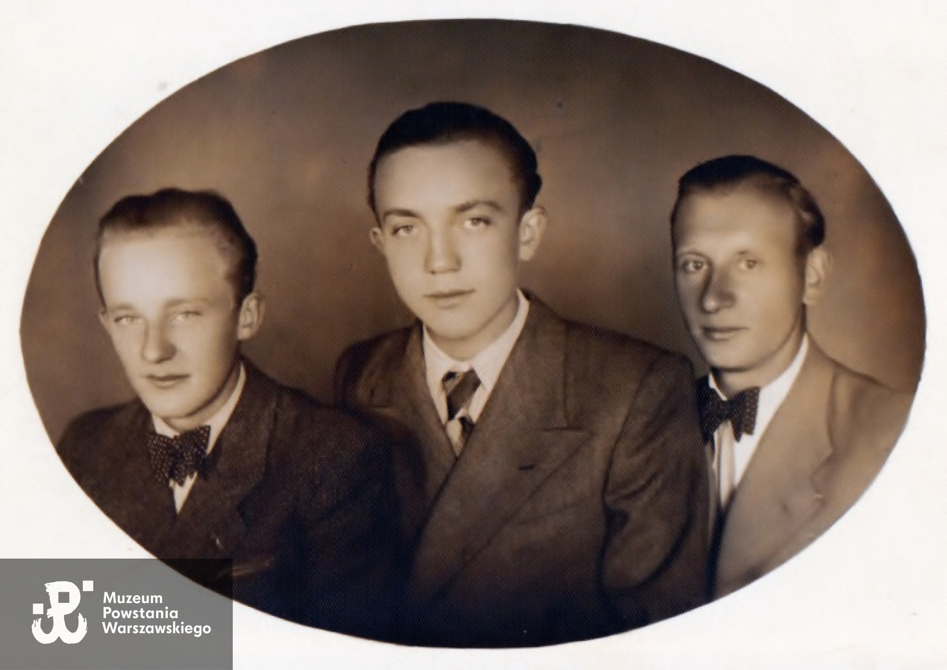 Stefan Krugły (po prawej) z kolegami