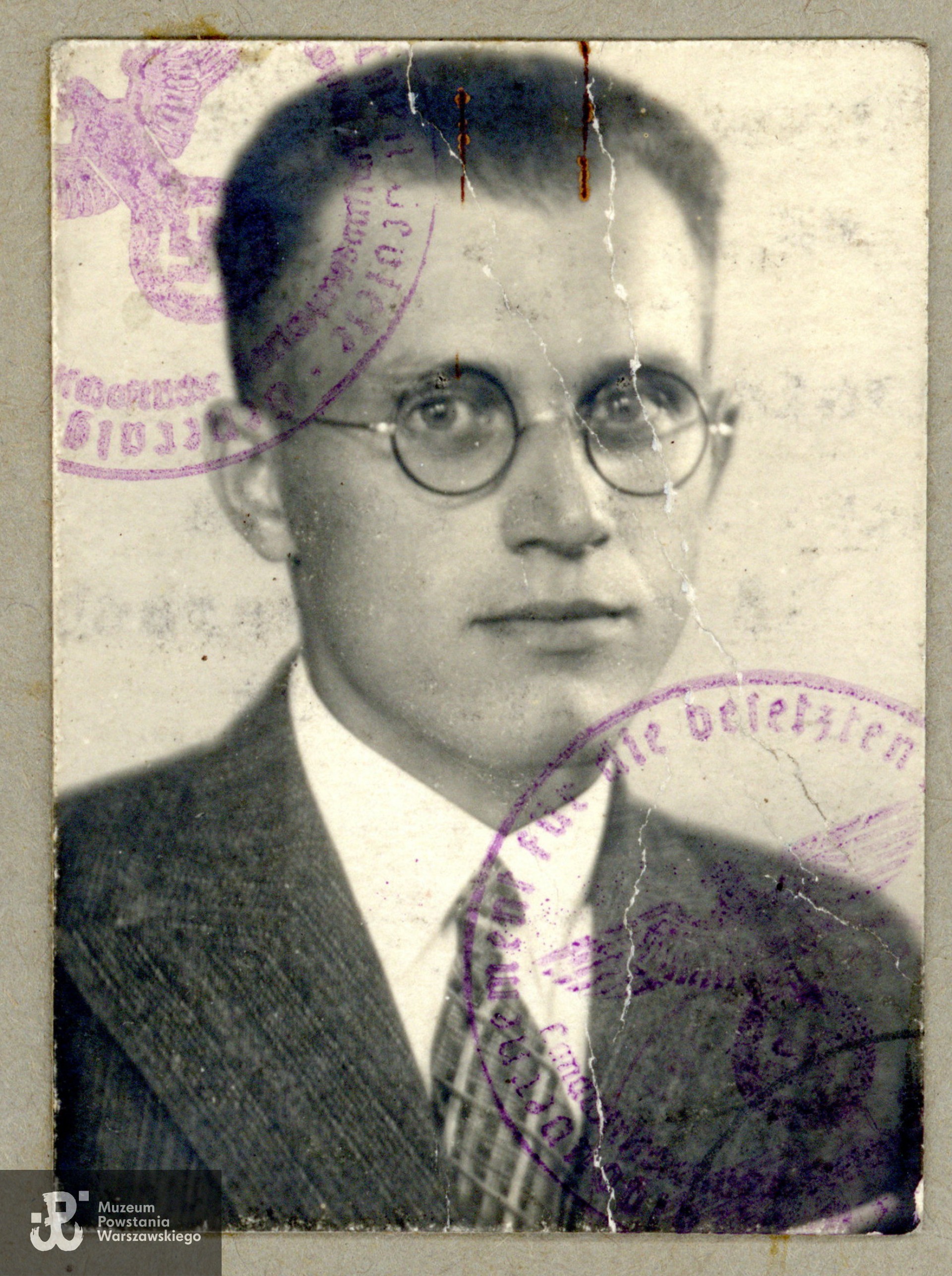 Fot. ze zbiorów rodzinnych, do wykonania kopii udostępnił p. Krzysztof Piech. Skany wykonano w Muzeum Powstania Warszawskiego, 10/2024.