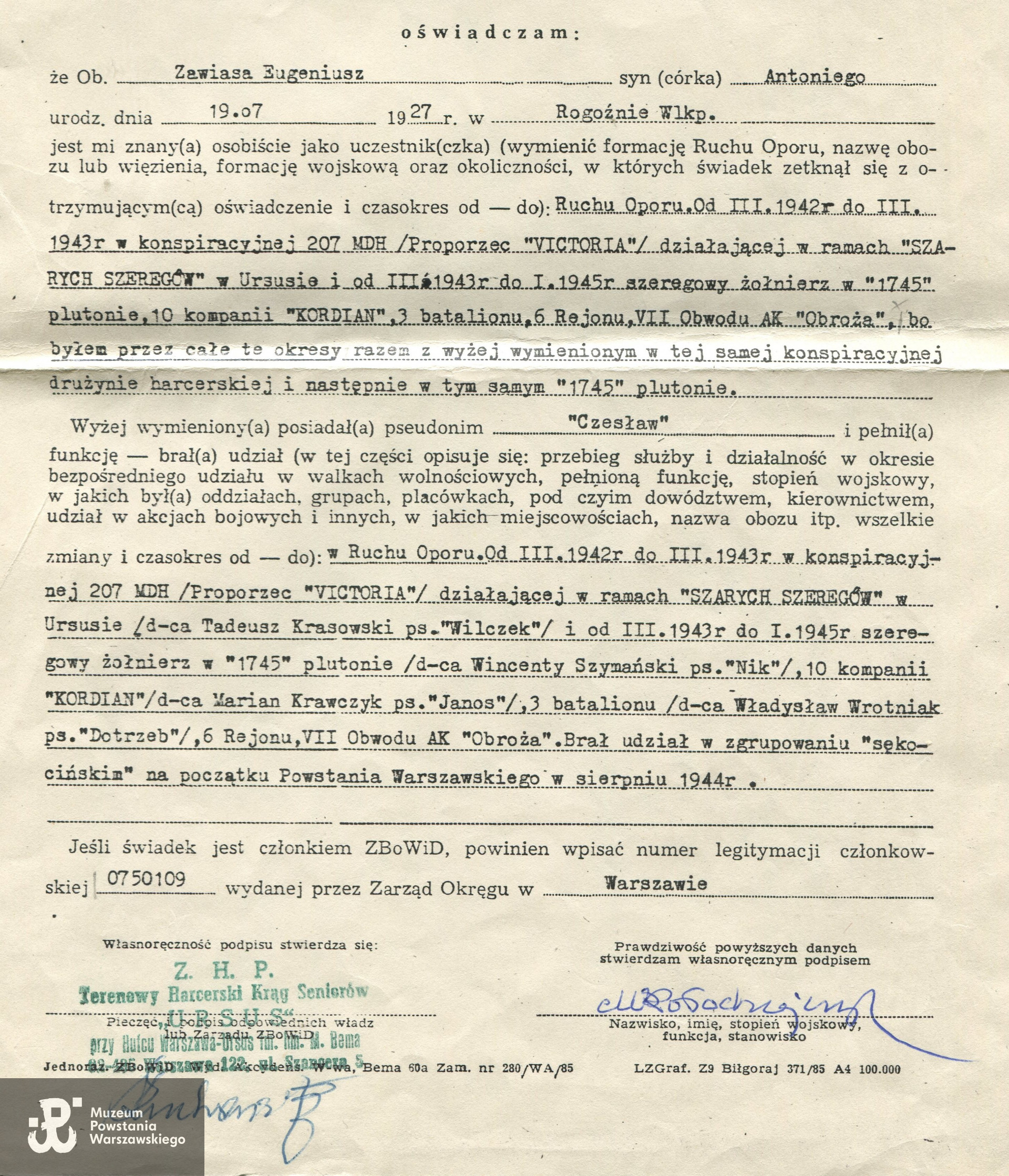 Ze zbiorów rodzinnych