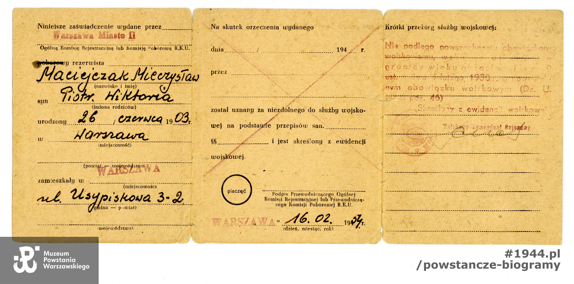 Ze zbiorów Muzeum Powstania Warszawskiego, sygn.  P/5745/07