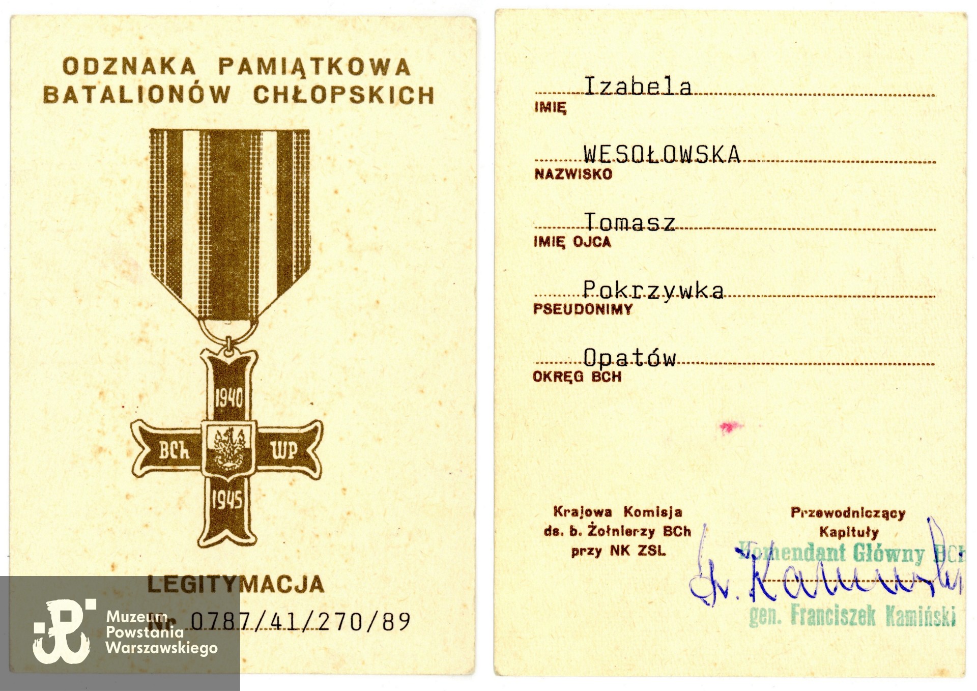 Ze zbiorów rodzinnych p. Małgorzaty Wodiczko. 