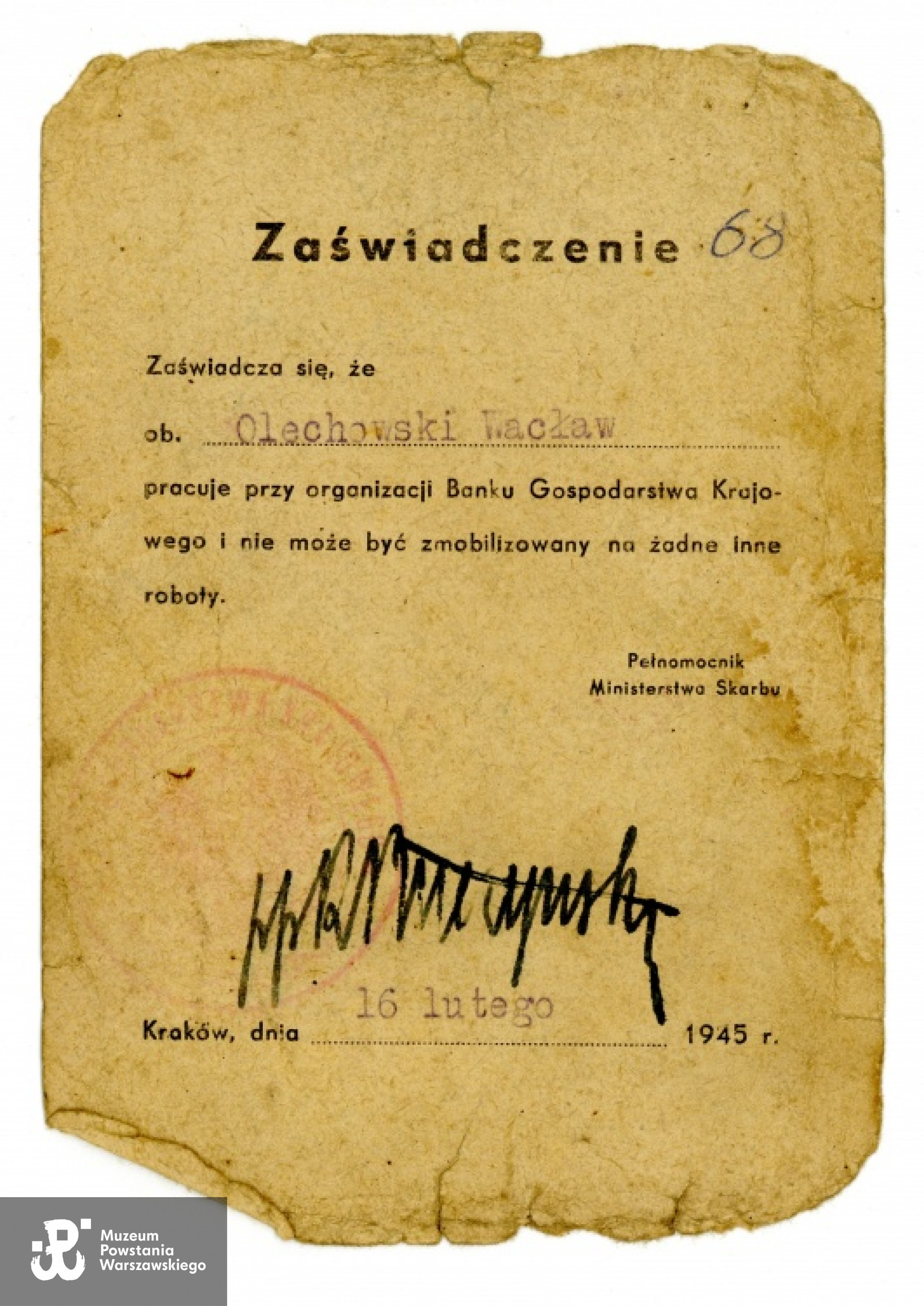 Z archiwum rodzinnego Michała Łukaszczyka