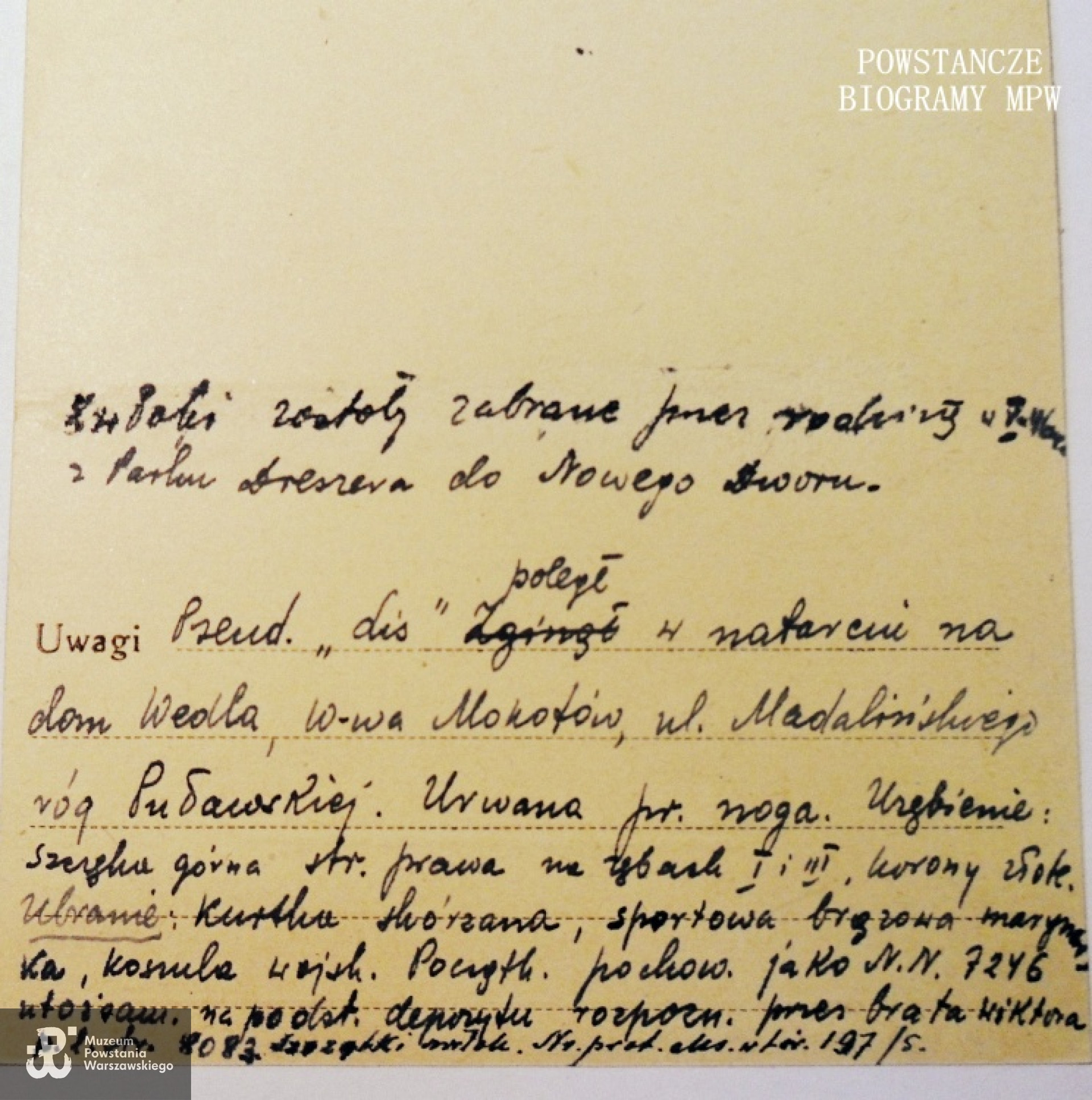 Ze zbiorów Polskiego Czerwonego Krzyża