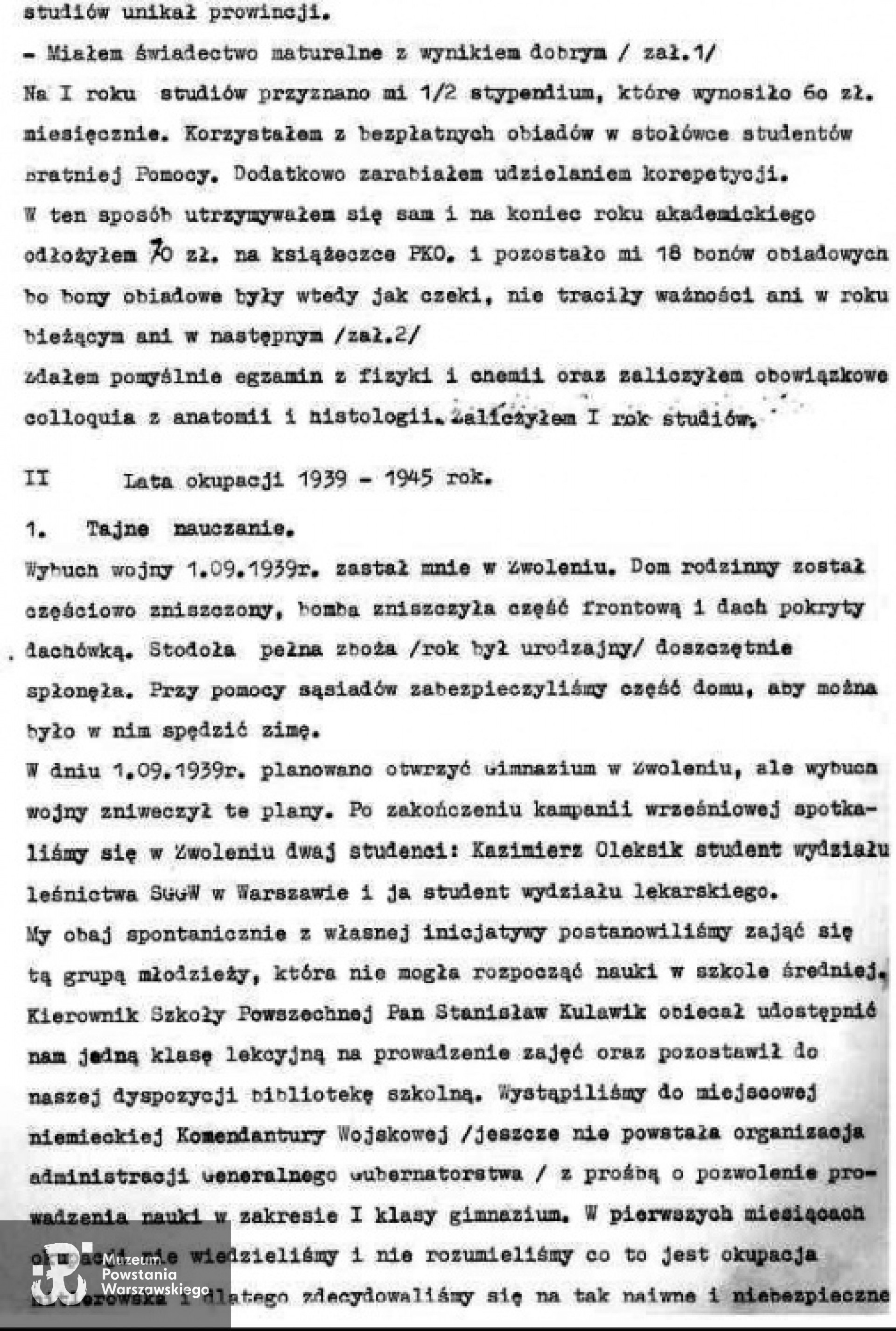 Wspomnienia Tadeusza Życzyńskiego - str 3