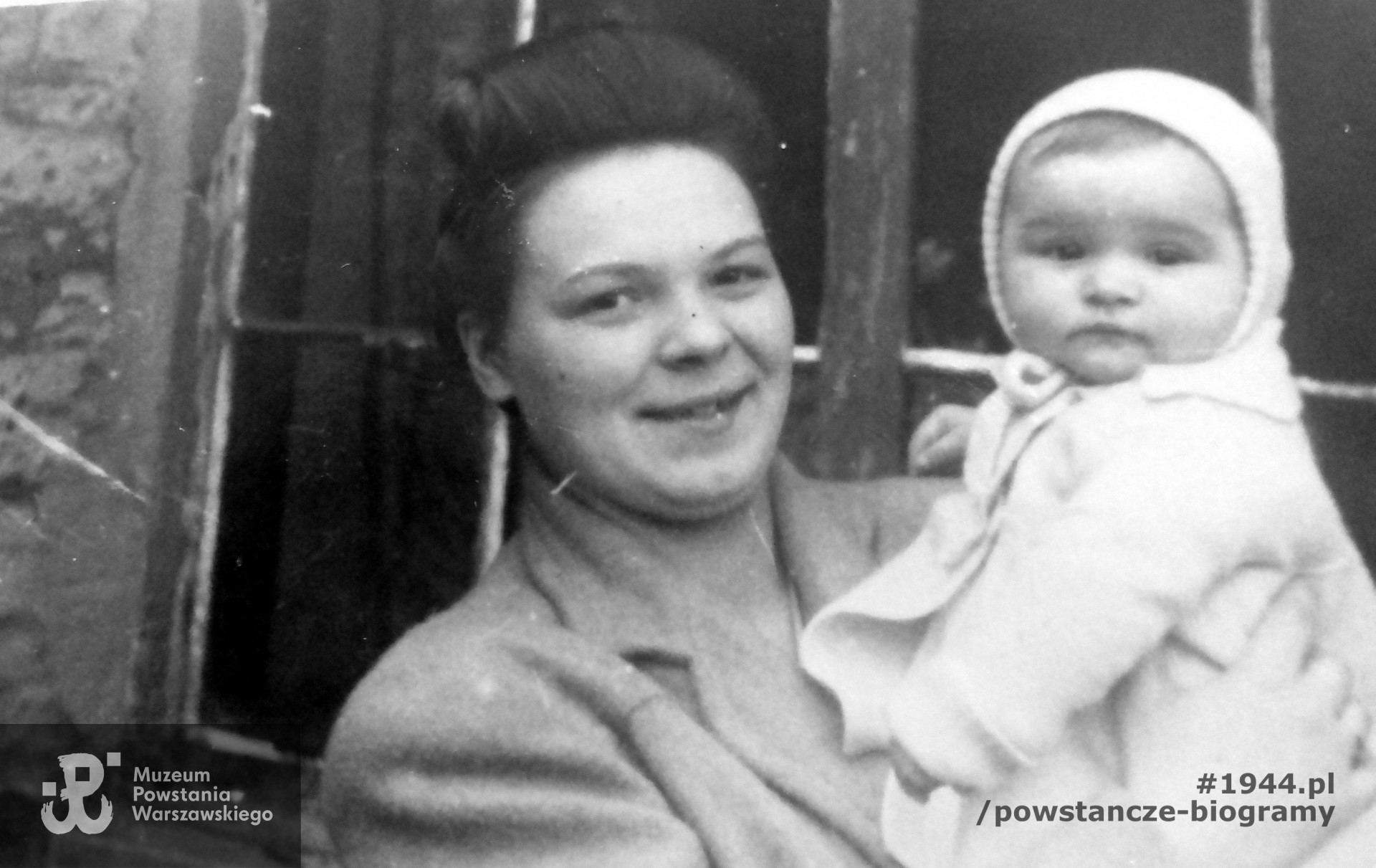 Krystyna Borowska - Dyszkiewicz  "Śmieszka" (1925-1971) Fot. udostępniła p. Grażyna Czerwińska-Neubauer