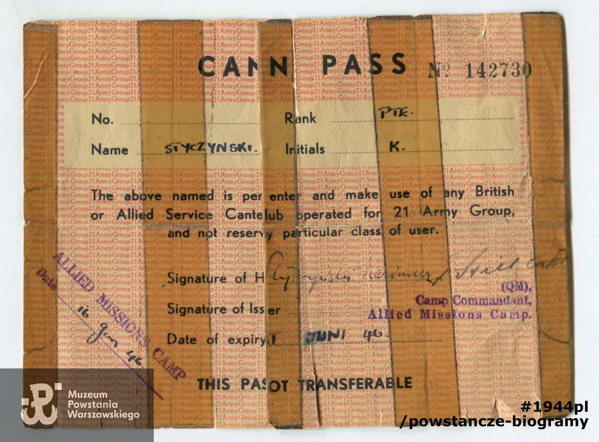  Z archiwum rodzinnego p. Kazimierza Styczyńskiego