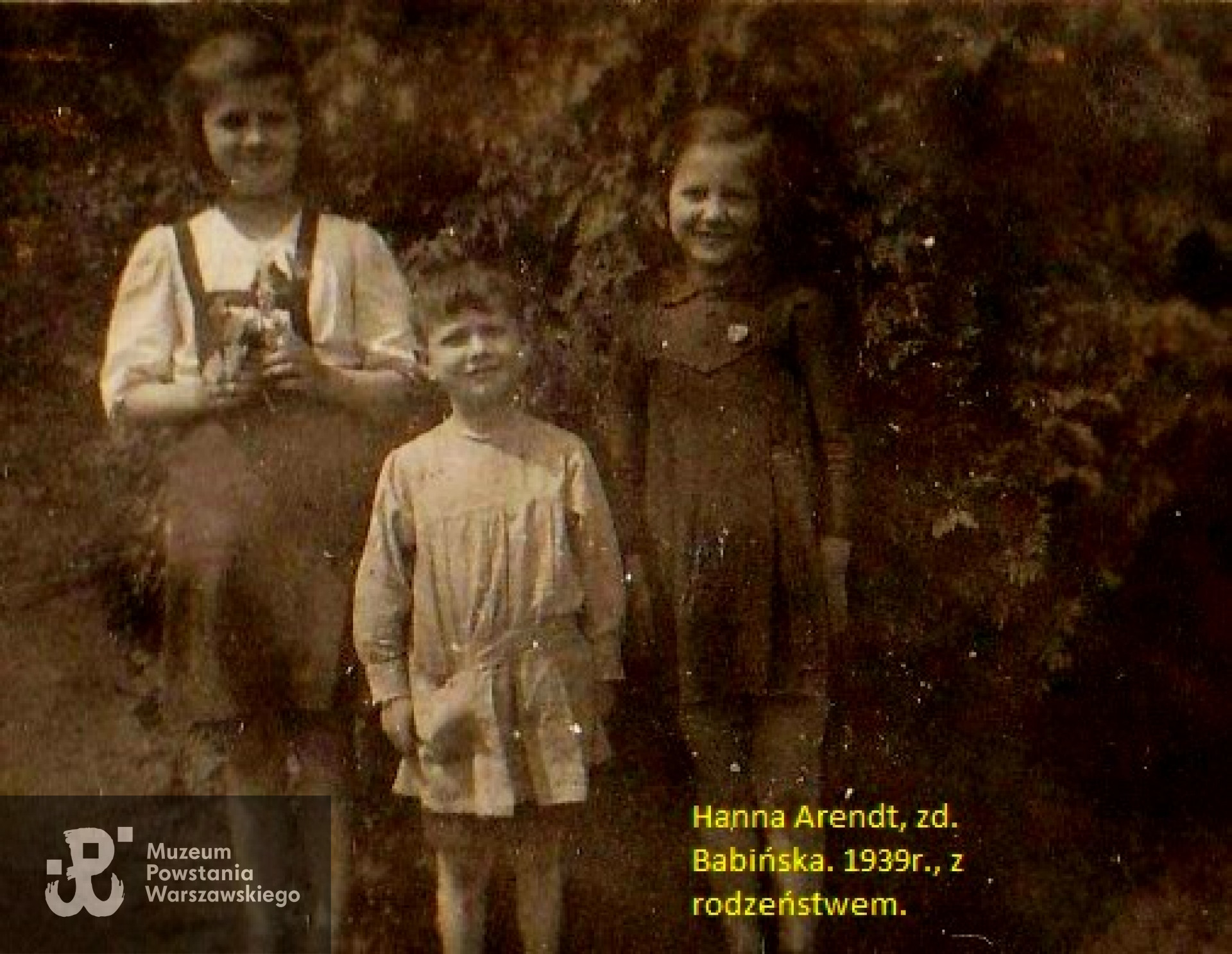 Jadwiga, Karol i Hanna Babińscy. Fot. z archiwum rodzinnego udostępnił p. Marek Arendt