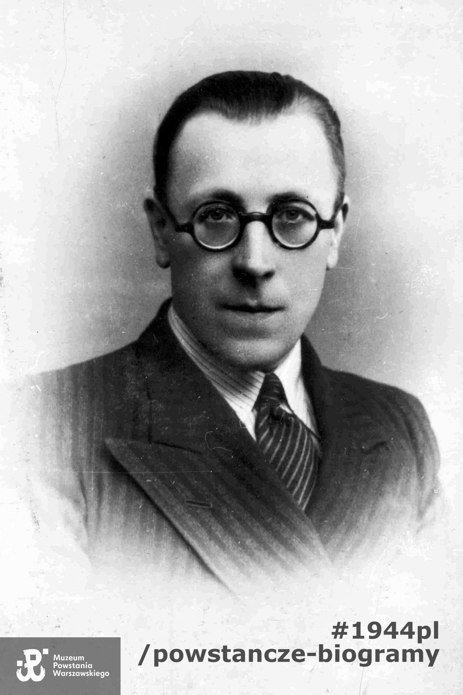 plut. Henryk Trenks "Marek" (1904-1944). Fot. ze zbiorów prywatnych, udostępniona przez p. Jolantę Kościuszko