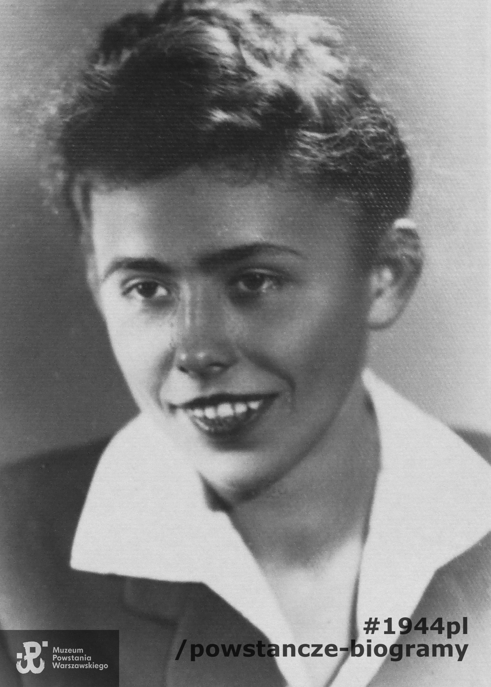 Jadwiga Biernacka-Gawell „Edwarda” (1926-2019). Fot. materiały do Słownika Uczestników PW - kwerenda AAN