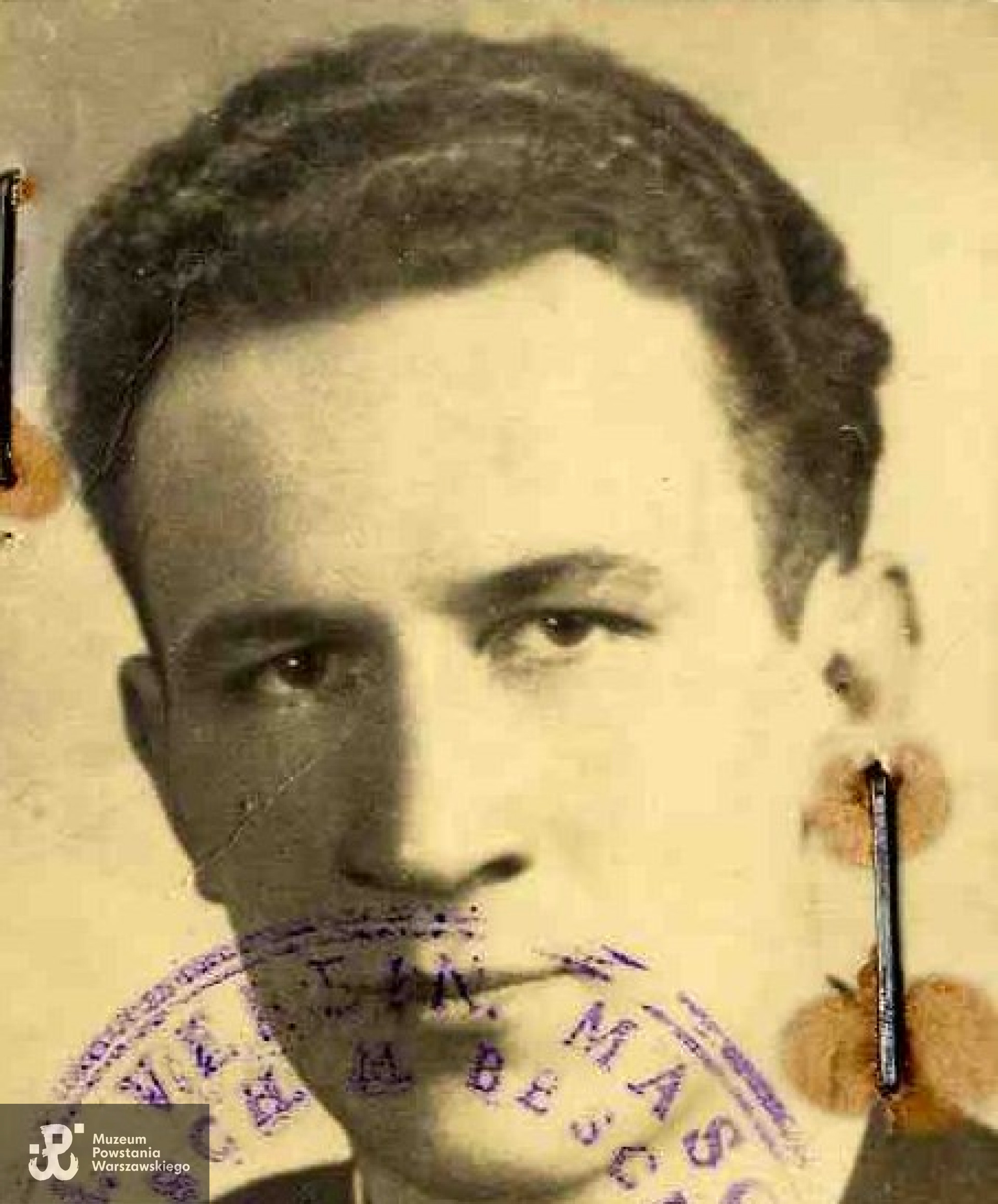 Kazimierz Brzuszkiewicz "Robert Sobański". Zdjęcie ze zbiorów Muzeum Powstania Warszawskiego, P/1624