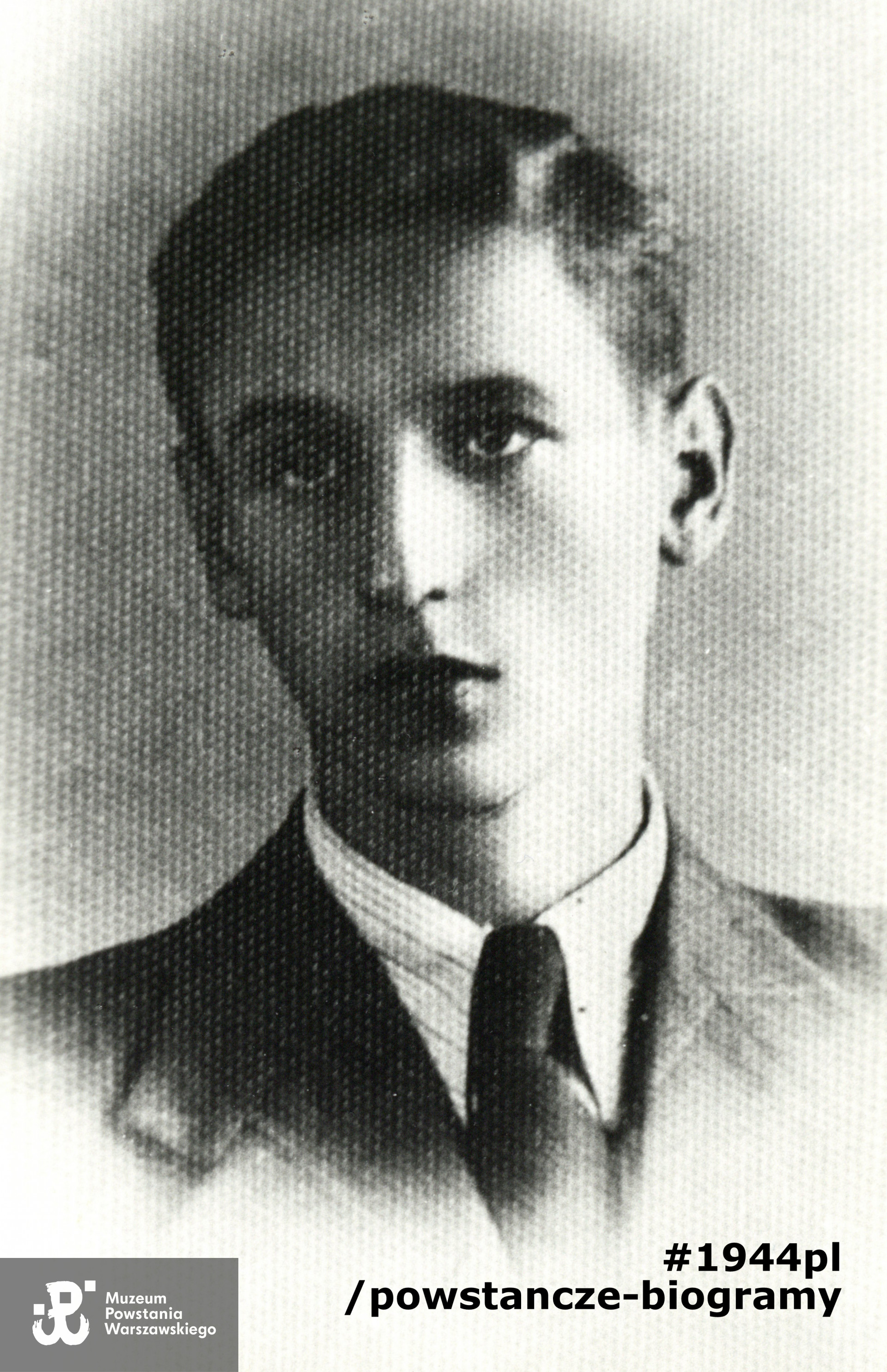 strz. Edward Chmielewski "Roman I", "Edward" (1926-1944). Fot. ze zbiorów Muzeum Powstania Warszawskiego, sygn. P/8649/16