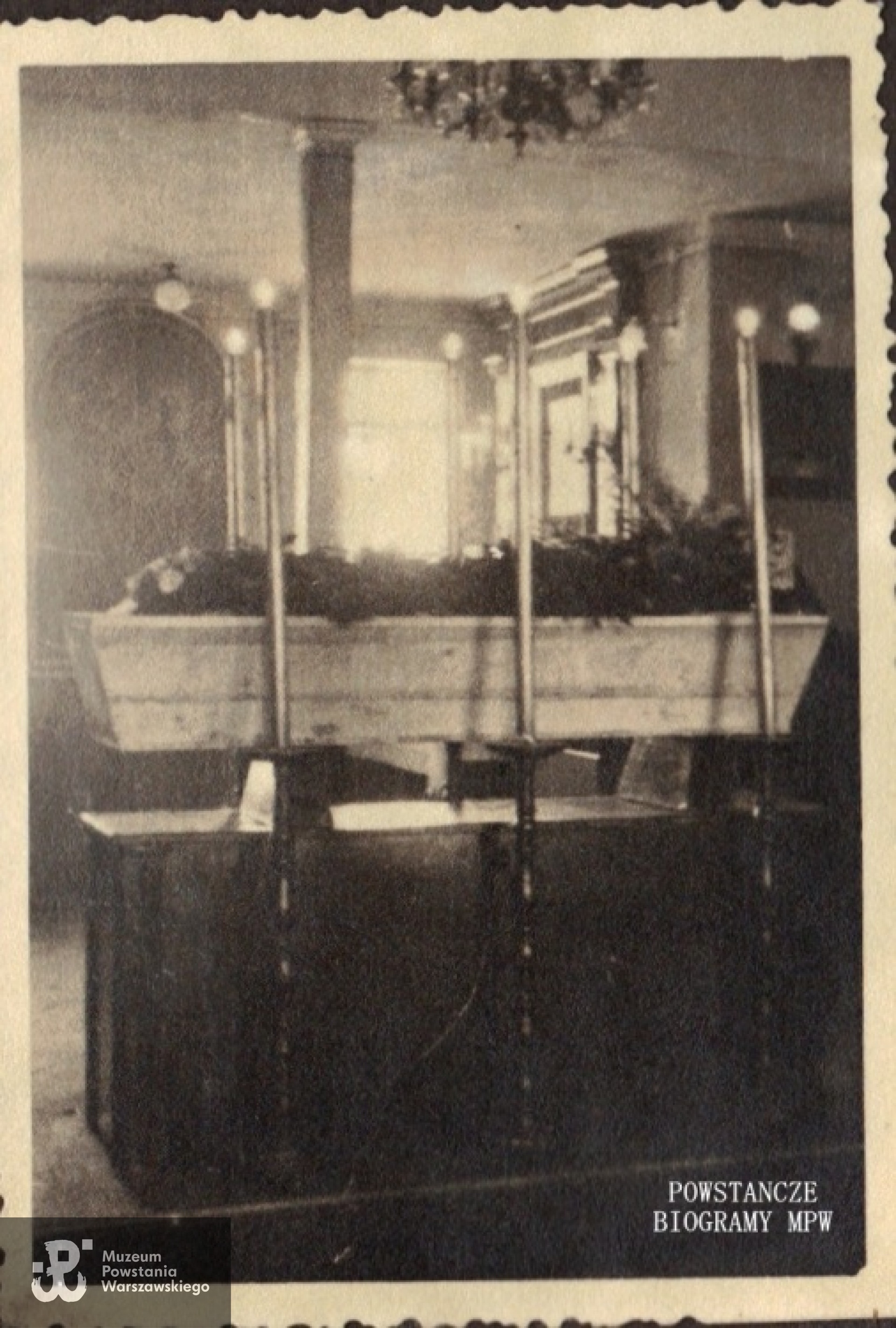 Pogrzeb Bronka (Stefana) Wiśniewskiego ps. "Mucha". Fot. z archiwum rodzinnego Michała Jandy