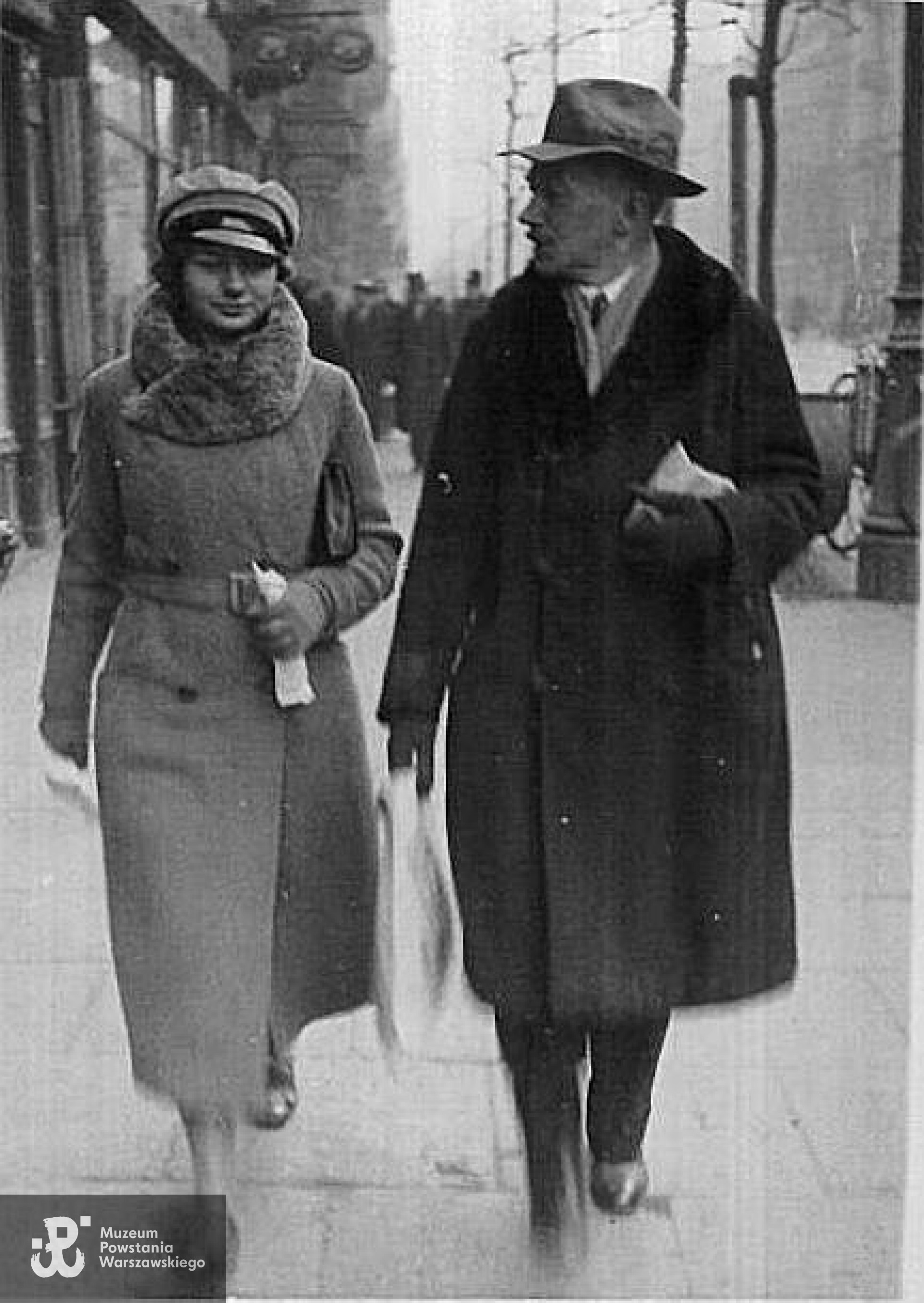 Julia z ojcem Stanisławem - lata trzydzieste