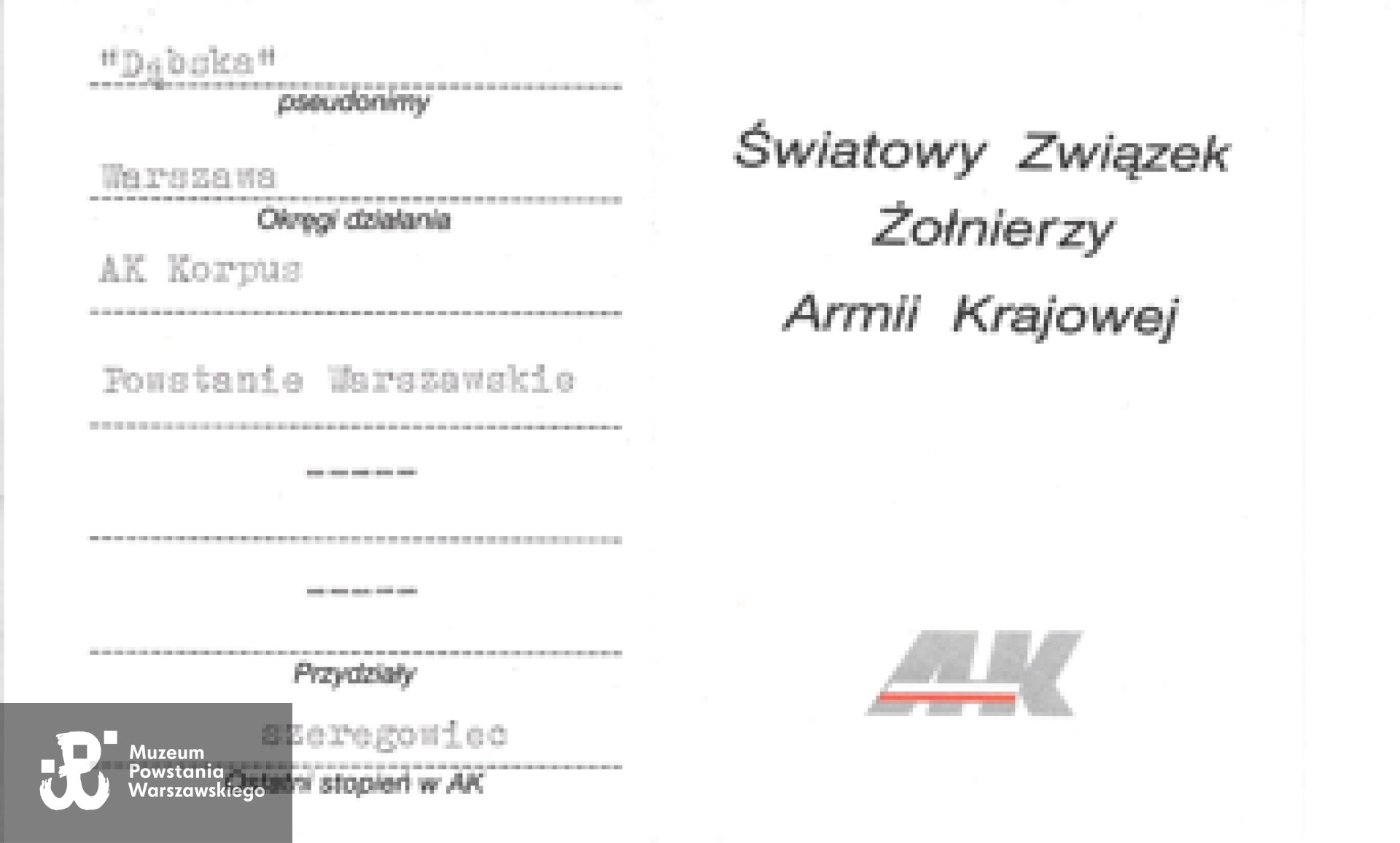 Ze zbiorów rodzinnych, skan udostępniła wnuczka, p. Zuzanna Maleszewska