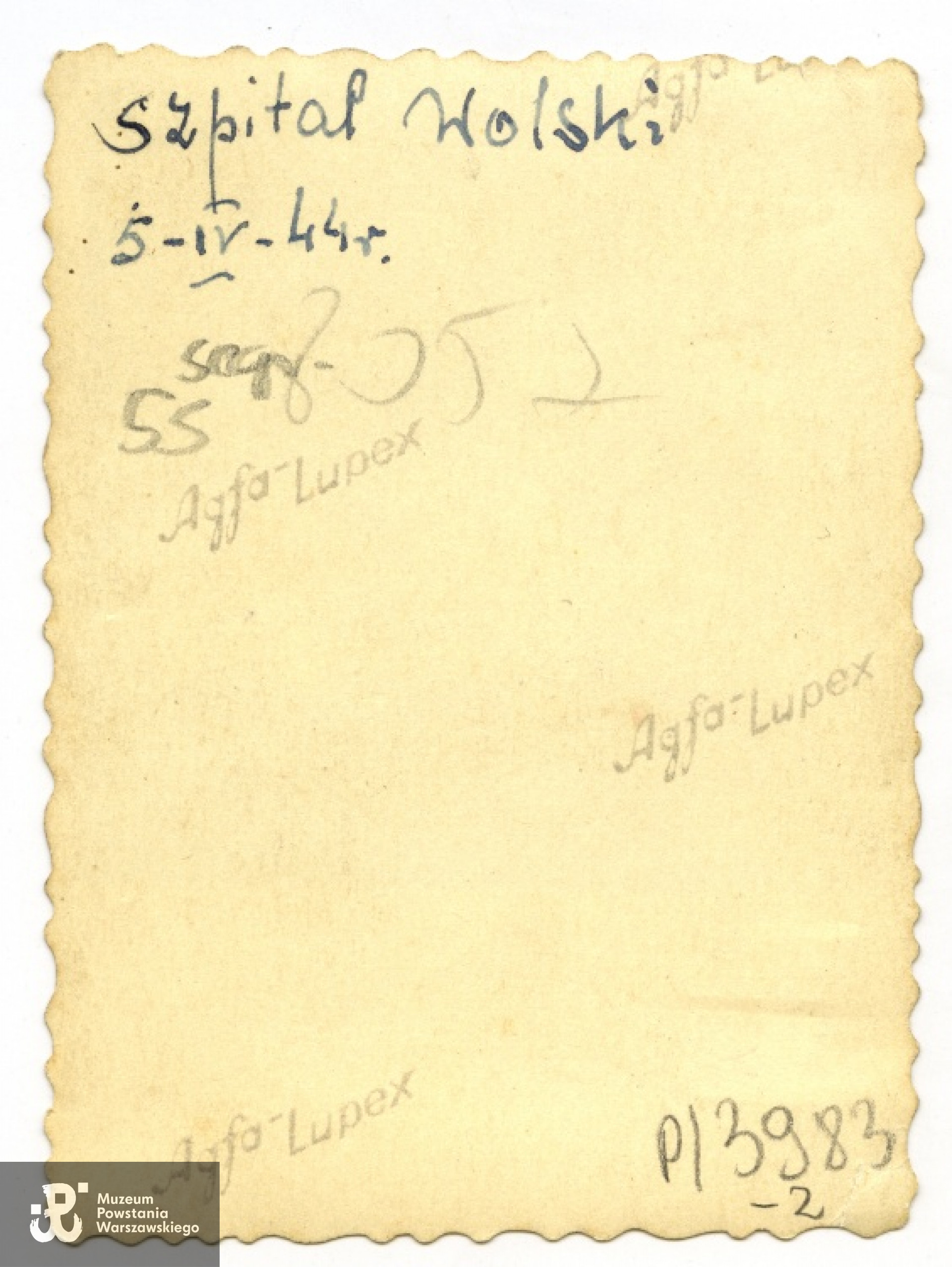 Fot. ze zbiorów Muzeum Powstania Warszawskiego, sygn. P/3983, dar Stanisławy Domagalskiej.