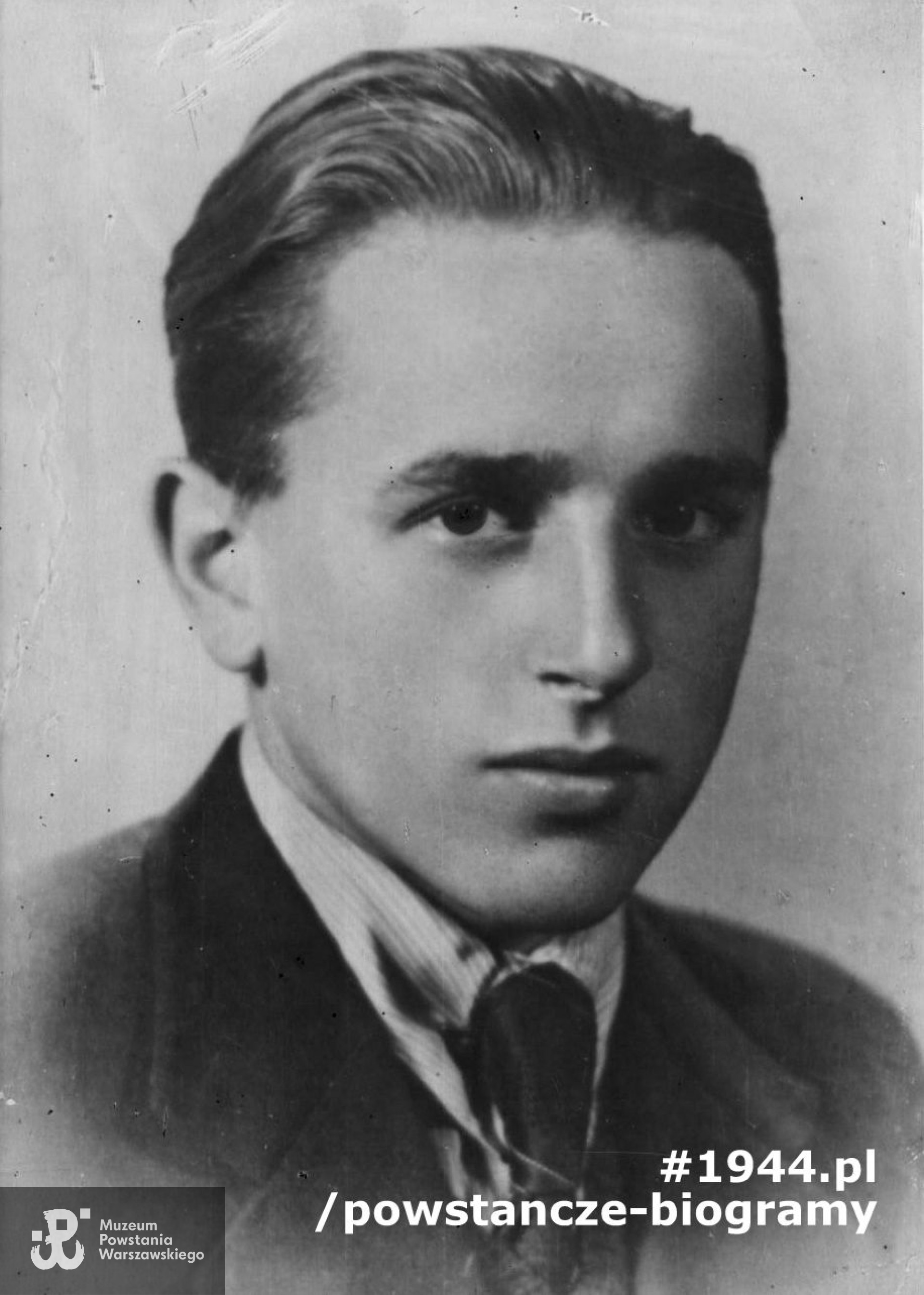Janusz Różalski "Magnus" (1923-1944). Fot. archiwum rodzinne