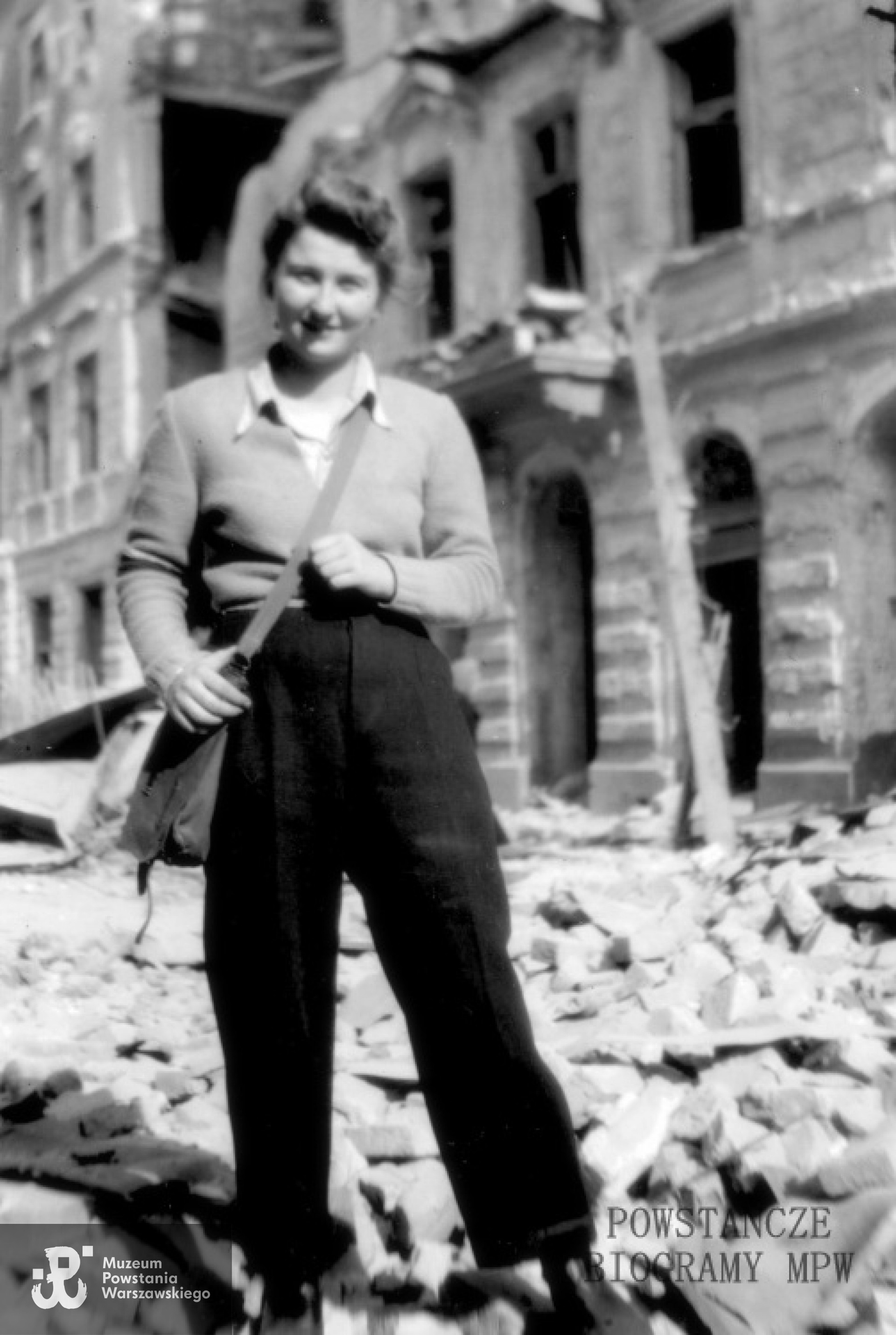 Powstanie Warszawskie, zdjęcie wykonane w rejonie Politechniki Warszawskiej