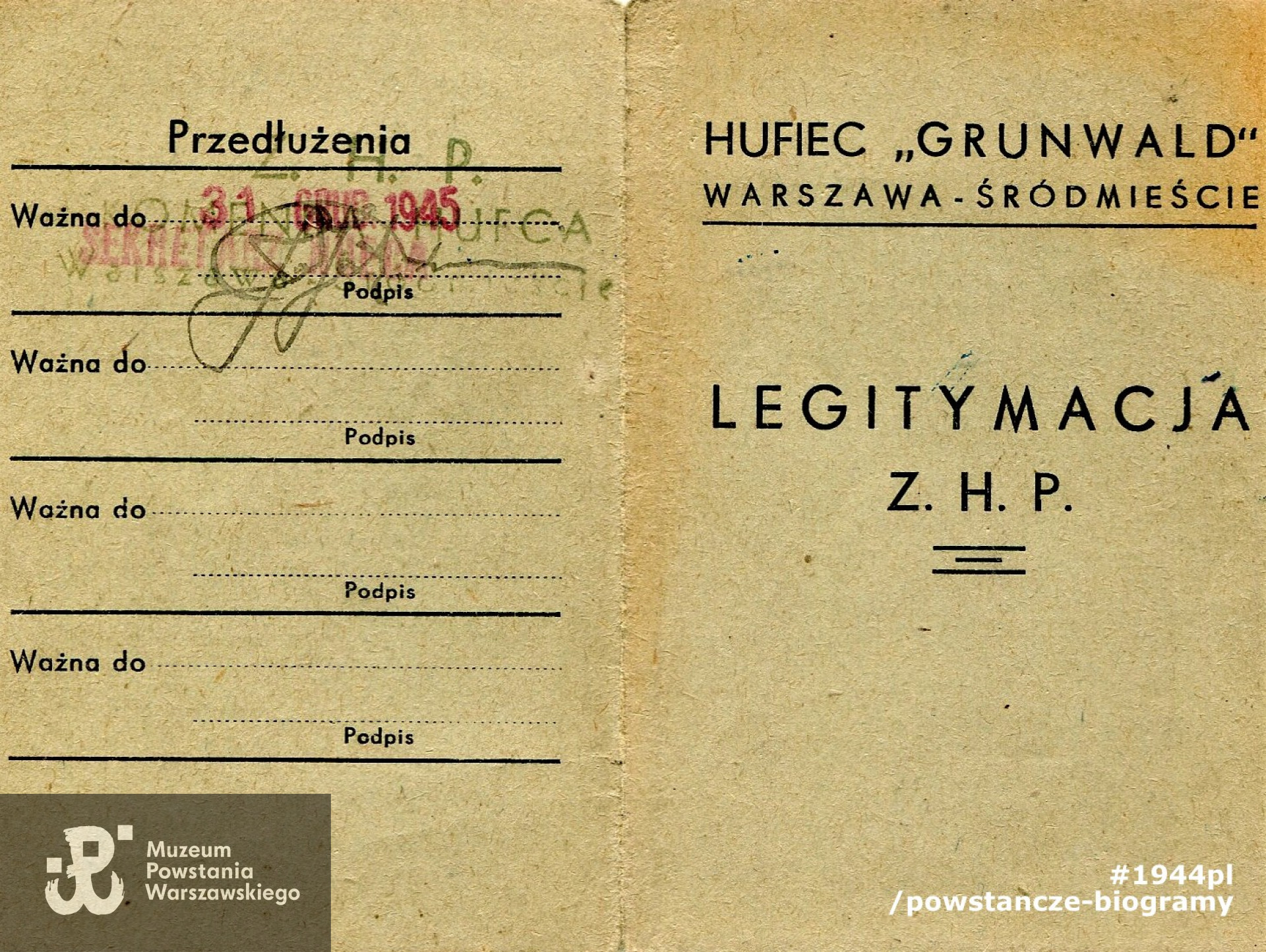 Źródło: archiwum rodzinne p. Janusza Macieja Ratajczaka.
