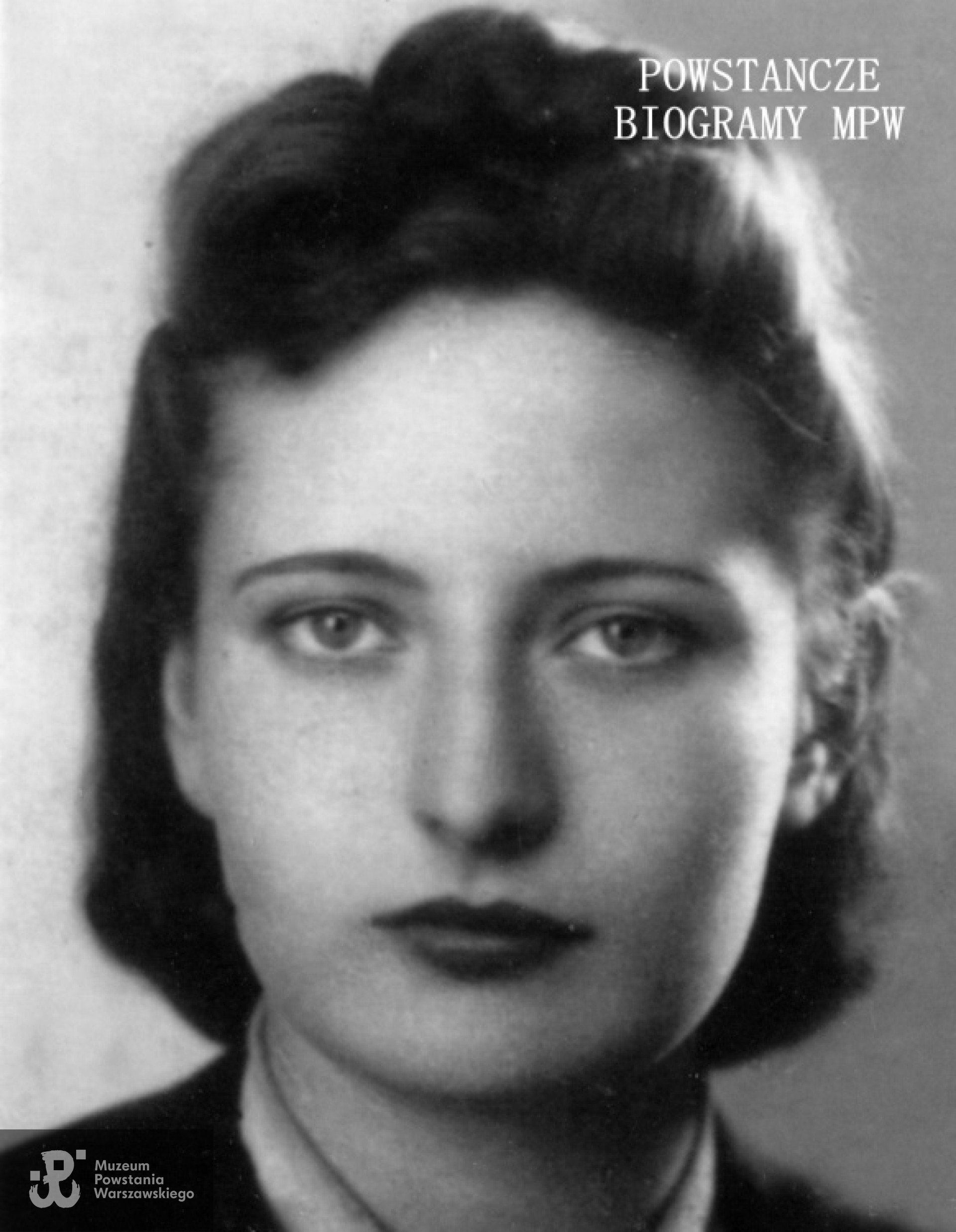 Halina Maria Kifer - Pomykalska "Kropelka" (1923-2009). Fot. z archiwum rodzinnego udostępniła p. Małgorzata Stańczyk z domu Pomykalska