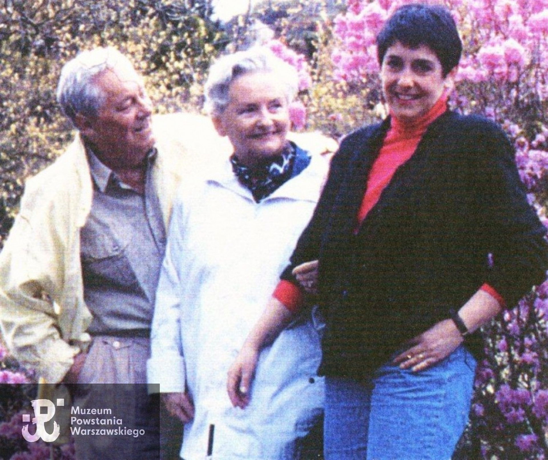 Od lewej: Maciej Szymański, Hanna Kamler Szymańska i Anna Szymańska - Vancouver  1991