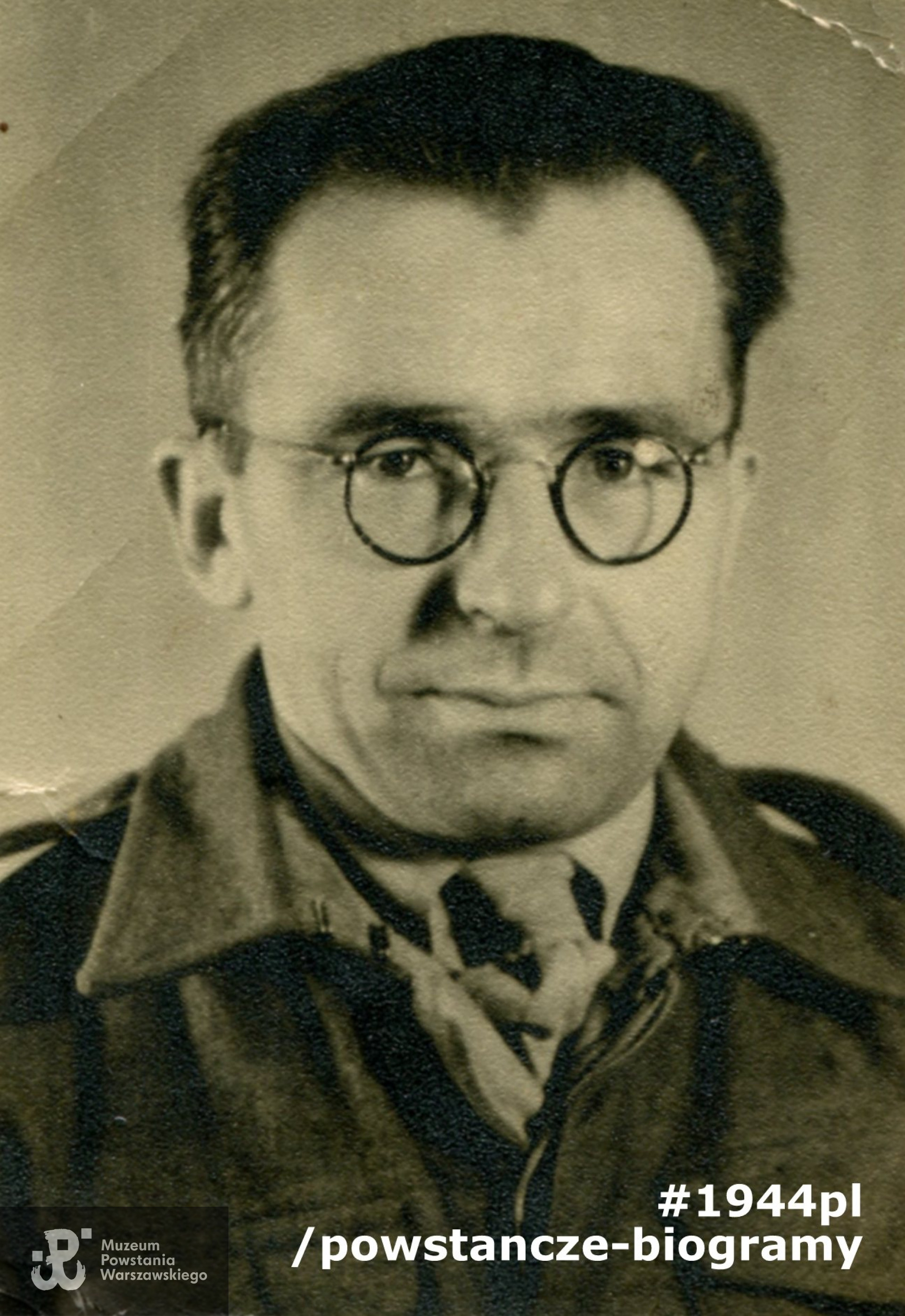 por. Stanisław Antoni Szymczyk "Jacek". Fot. z archiwum rodzinnego syna.