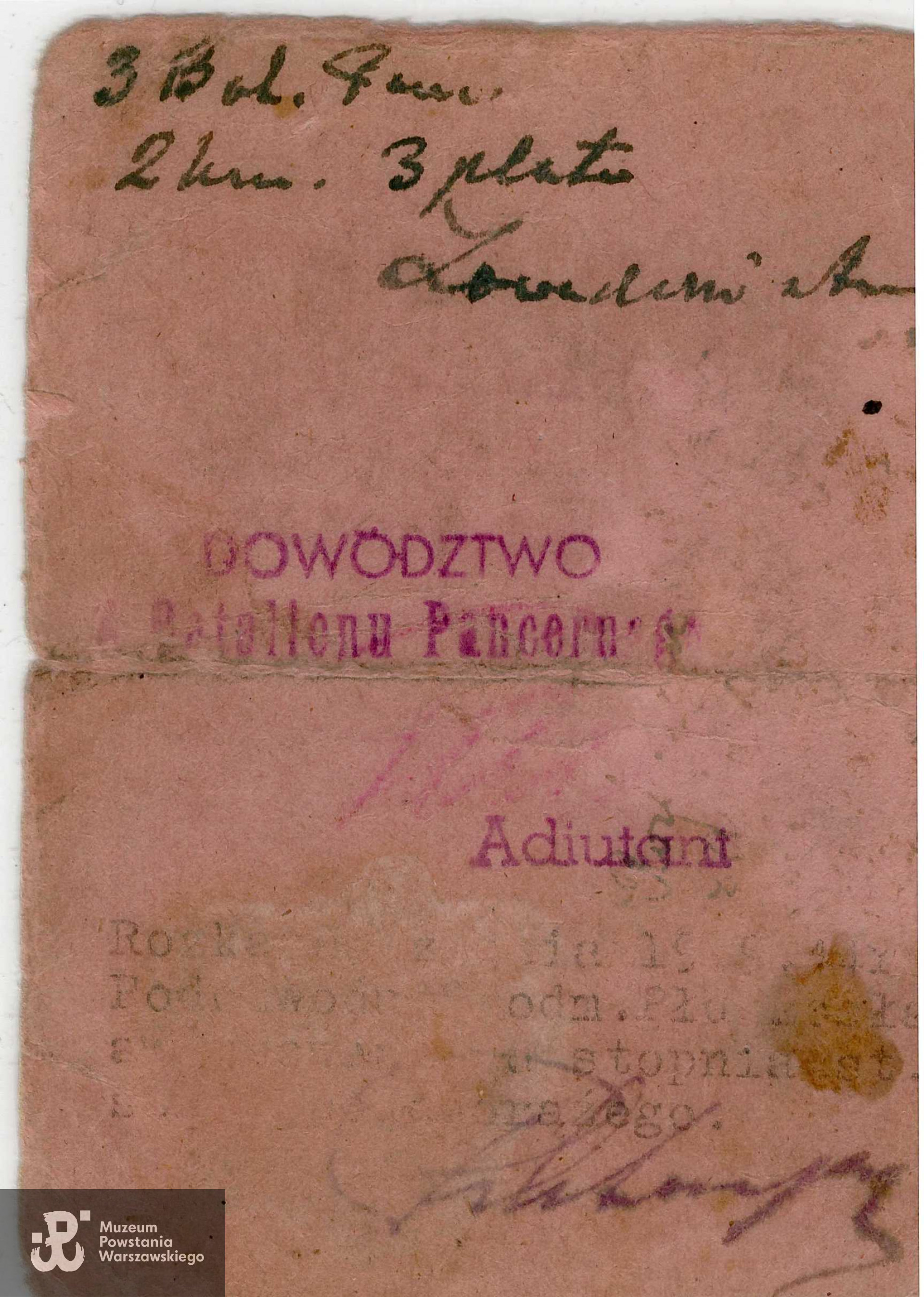 Ze zbiorów   p. Leszka Antoniego Szczepańskiego