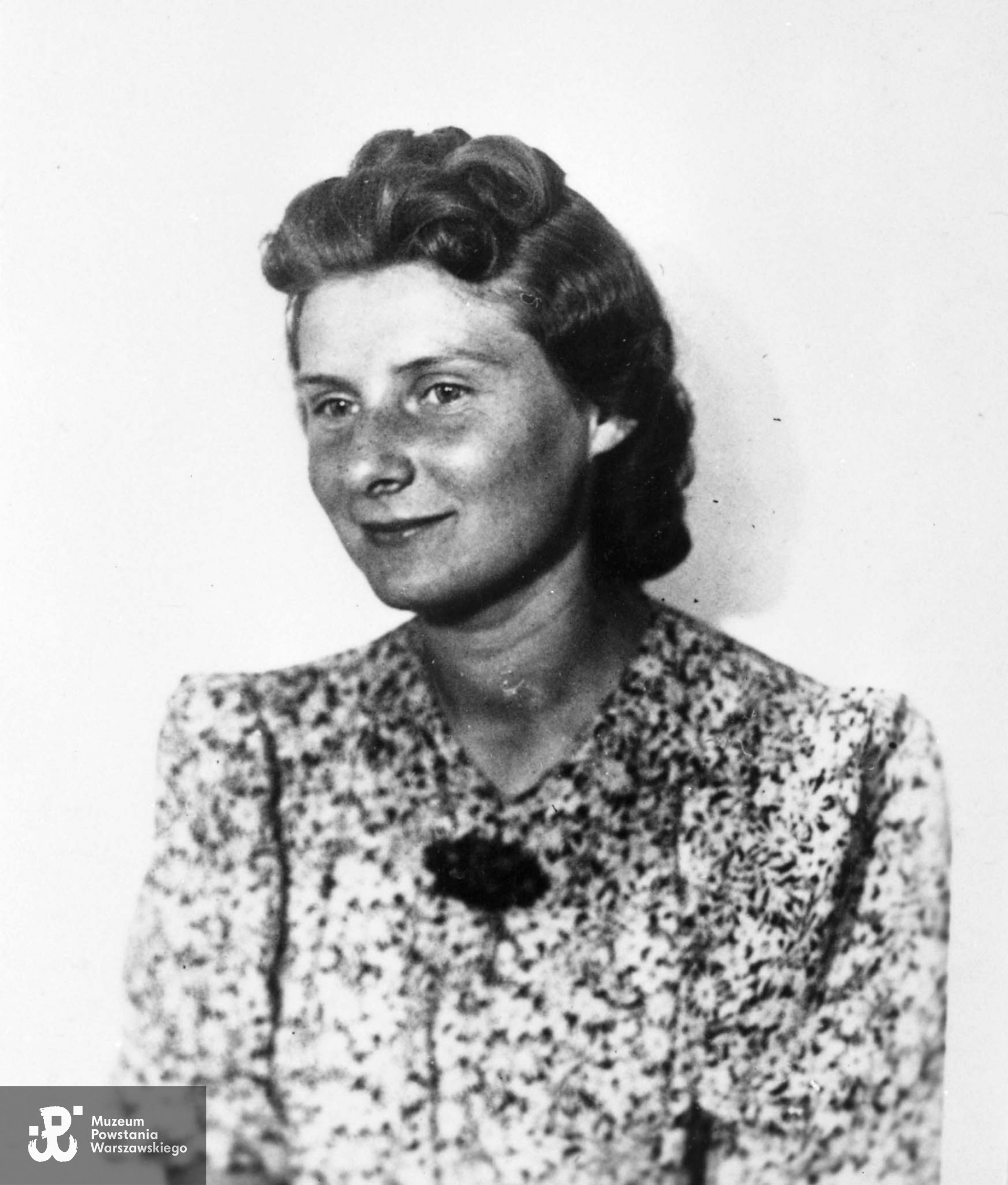 Jadwiga Tomaszewska - Podrygałło "Isia", "Szczeniak" (1919-2015). Fot. ze zbiorów Muzeum Powstania Warszawskiego, sygn. MPW-IH/133