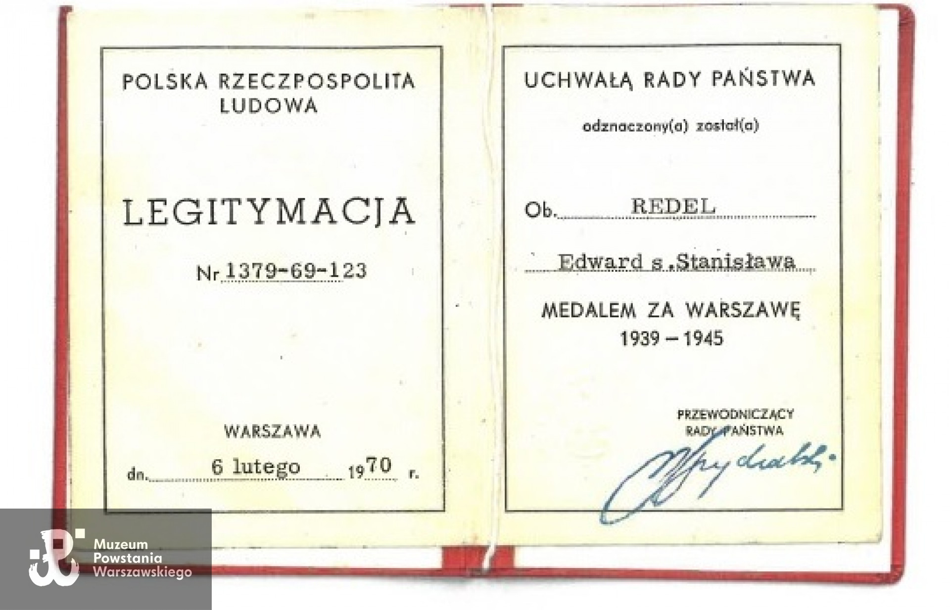 Z archiwum rodzinnego p. Kingi Redel - Tchorzewskiej