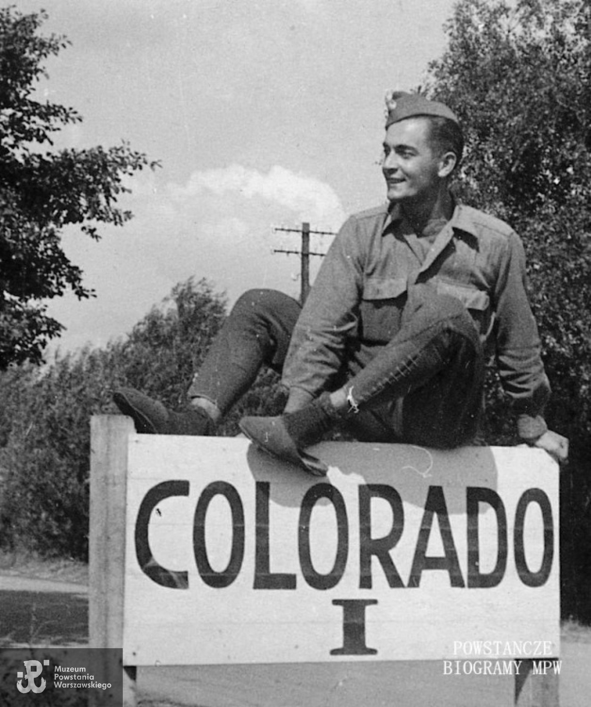 Obóz  przejściowy Colorado, Niemcy 1945-1946. Fot. archiwum rodzinne / materiały do Słownika Uczestników PW
