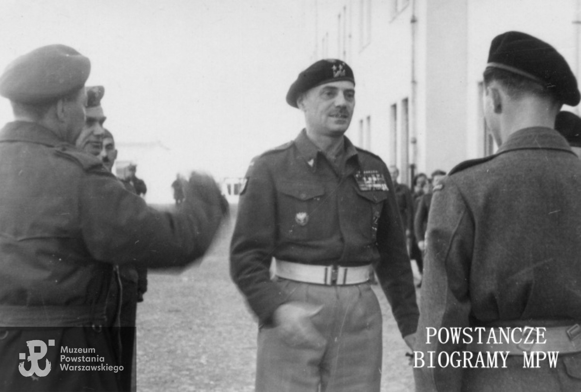 Z gen. Władysławem Andersem. Fot. archiwum rodzinne