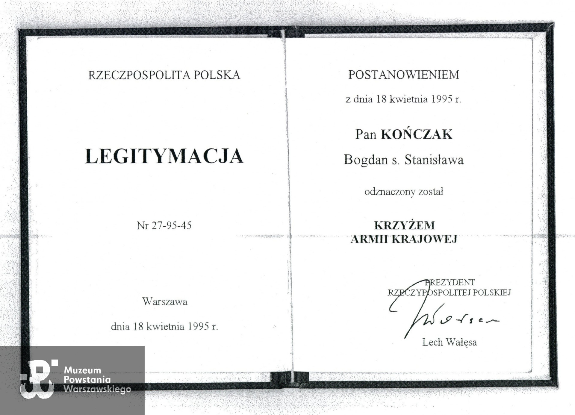 Skan: materiały do Słownika Biograficznego Uczestników Powstania gromadzone przez Pokój Kombatanta MPW