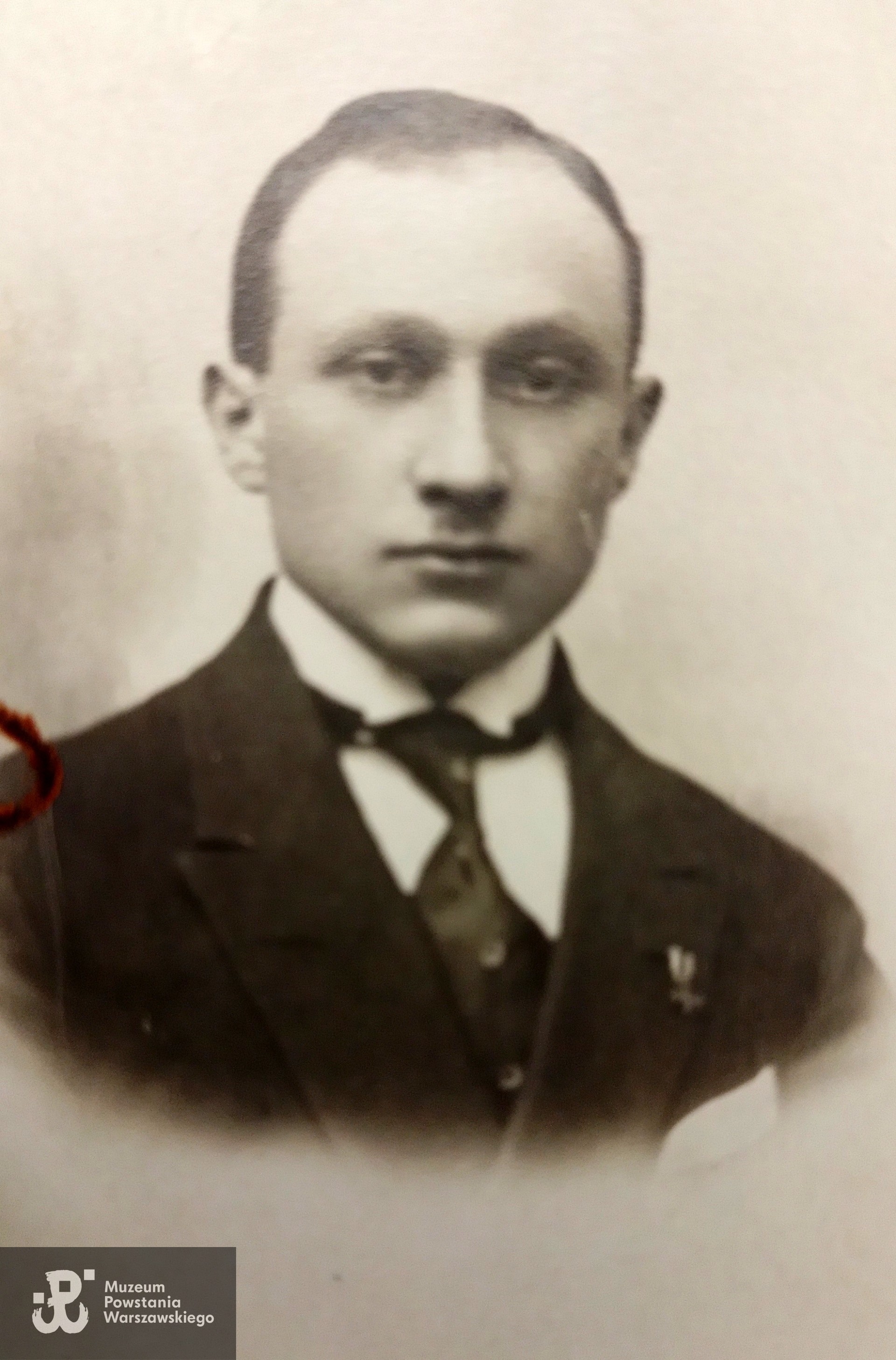 Fotografia portretowa z  1924 r.. Archiwum rodzinne, skan udostępnił p. Janusz Bielicki