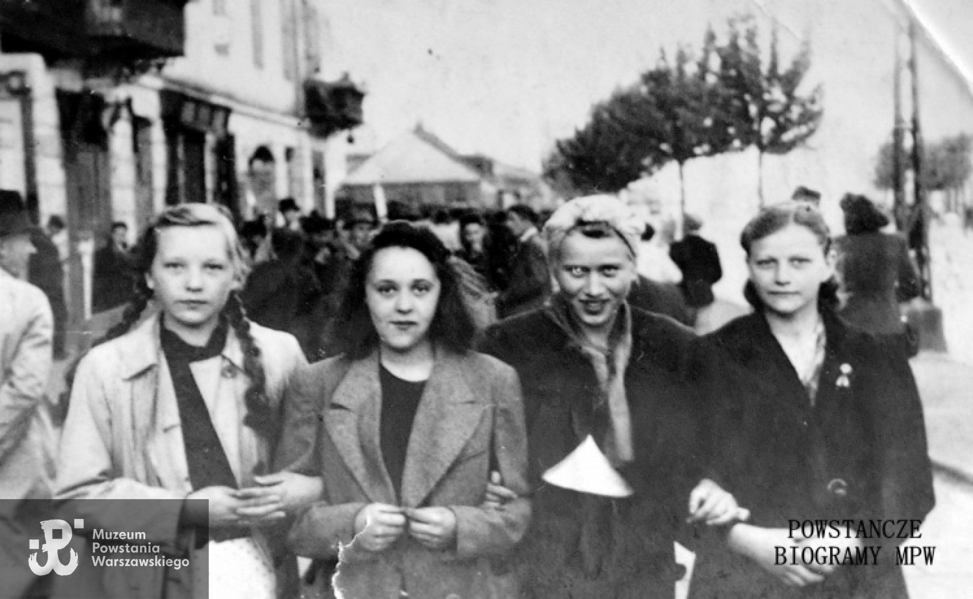 Warszawa, 1937 rok. Ulica Wolska u zbiegu z Młynarską. Fot. z archiwum rodzinnego Marii Holki