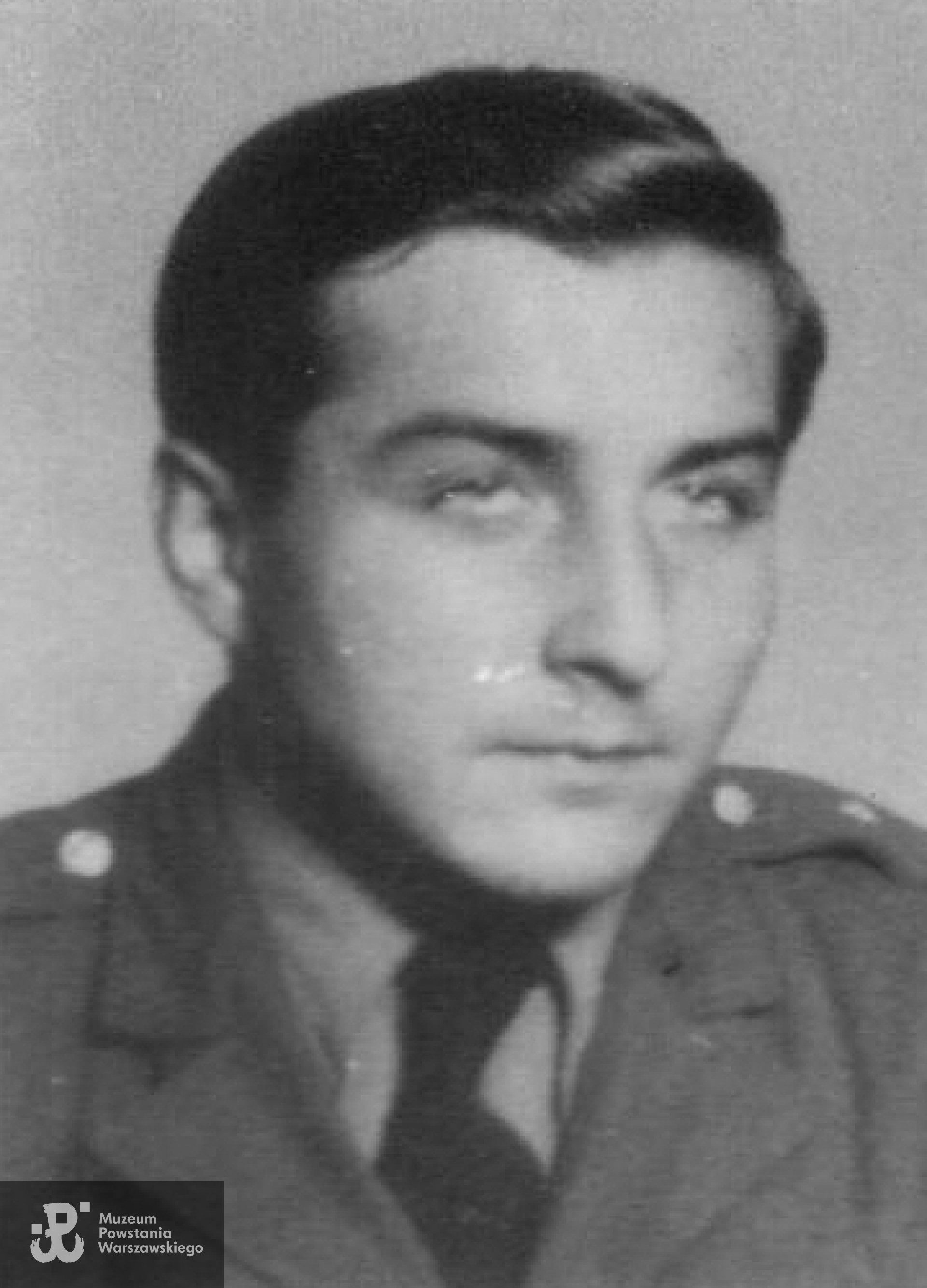 ppor. Bartłomiej Jahn "Michał" (1919-1988). Fotografia udostępniona przez p. Krystynę Szypowską.