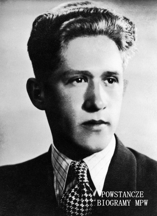 Tadeusz Kieliszczyk "Technik" (1922-1944). Fot. AR MPW