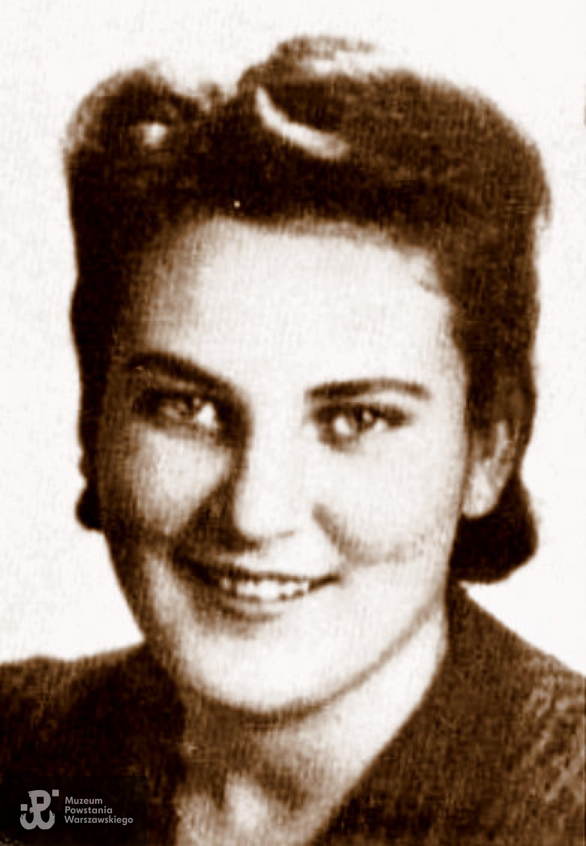 Lidia Konarska - Wyleżyńska ps. "Zora" Fot. materiały do Słownika Biograficznego Uczestników PW - Pokój Kombatanta MPW