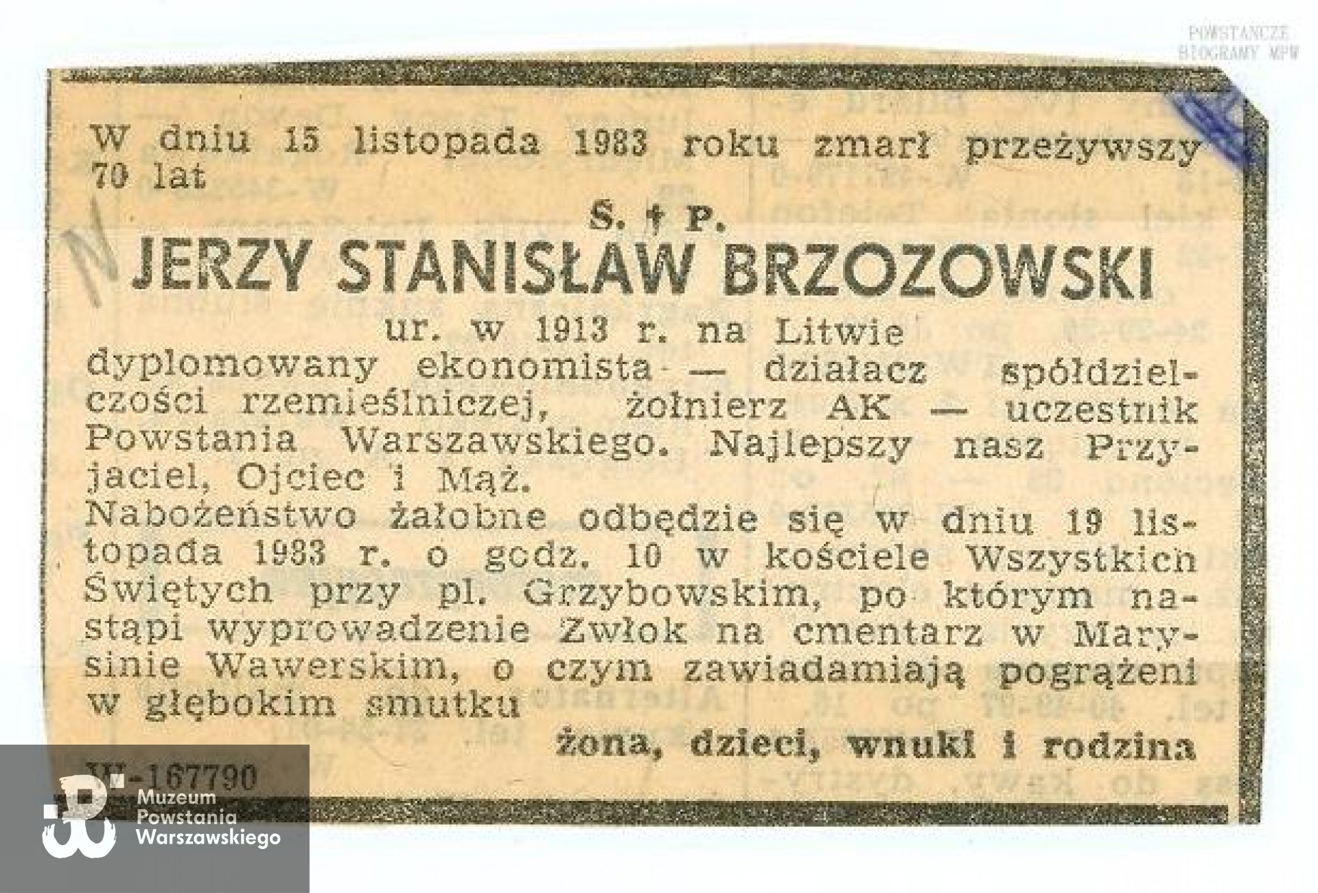 Życie Warszawy, 1983 r.  AR MPW