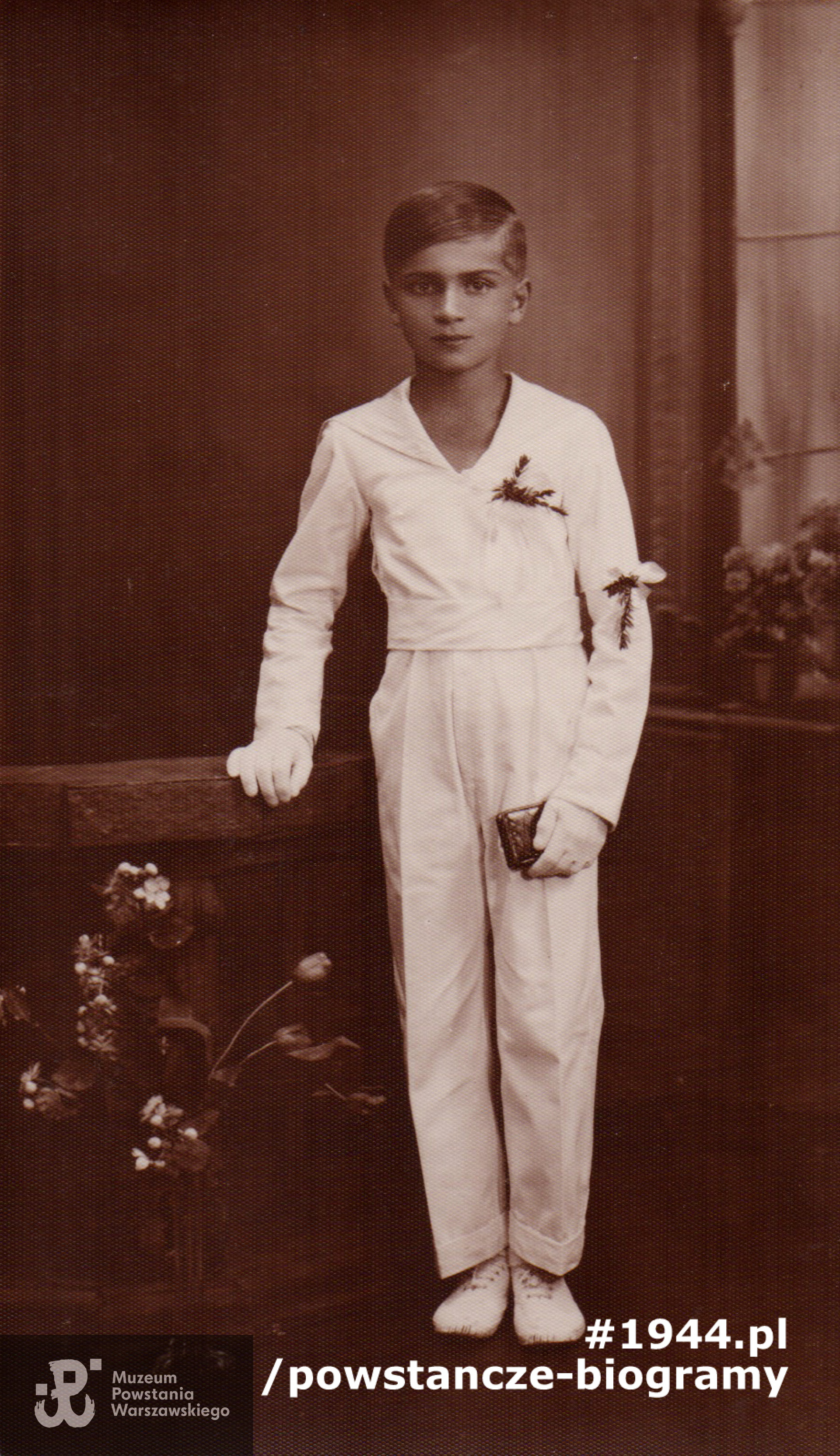 Zenon Antoni Kotyński (1925-1944). Fotografię udostępniła p. Weronika Figat 