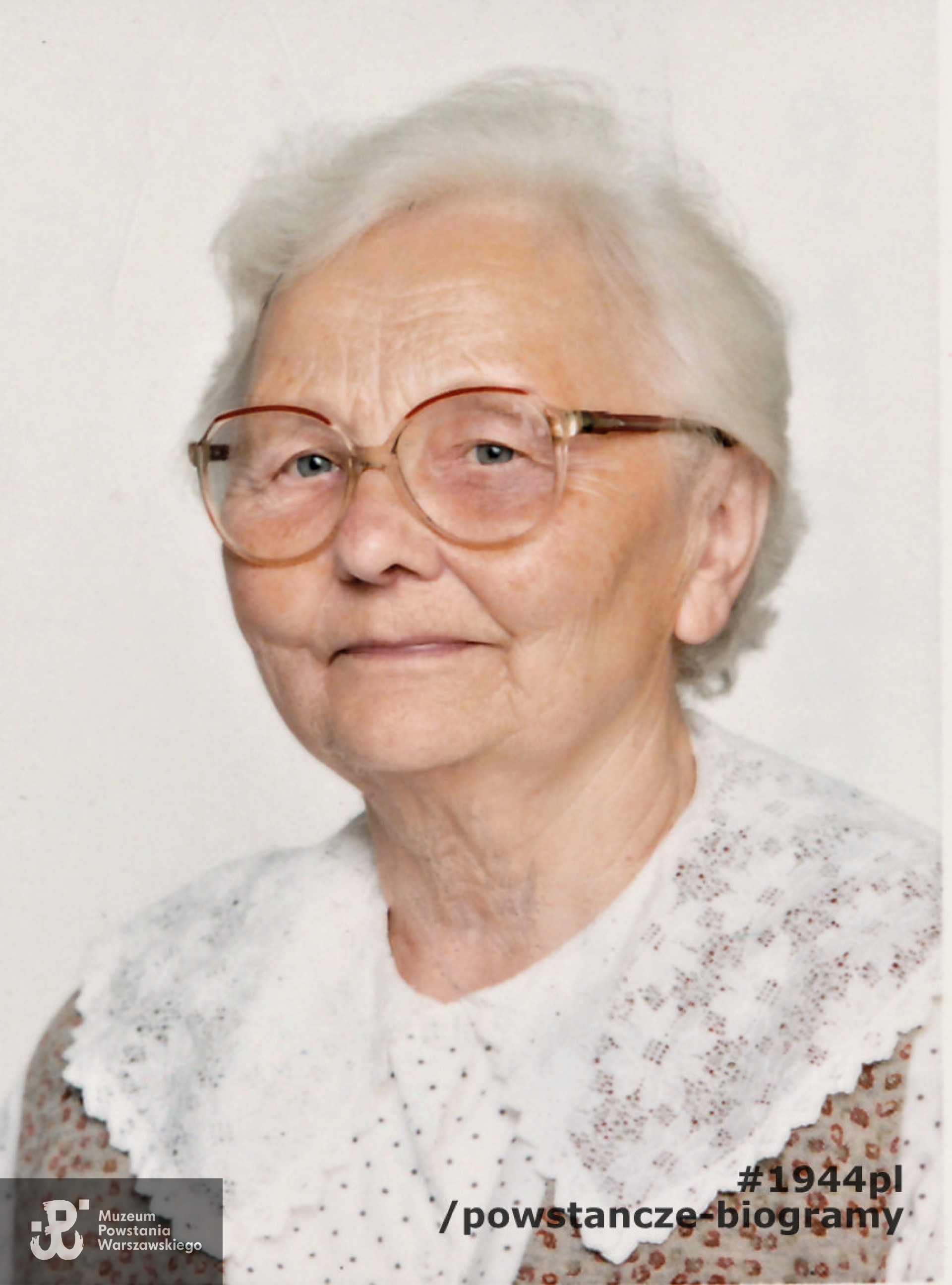 Fotografia legitymacyjna. W imieniu p. Józefy Marciniak zdjęcie udostępniła p. Anna Lewak (ŚZŻAK).