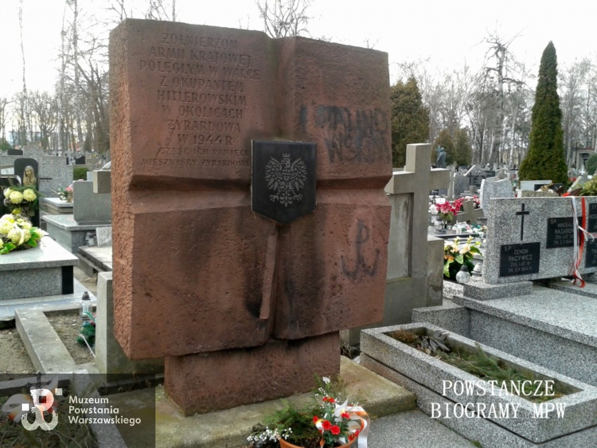 Cmentarz parafialny w Żyrardowie. Fot. Mariusz Skroński.