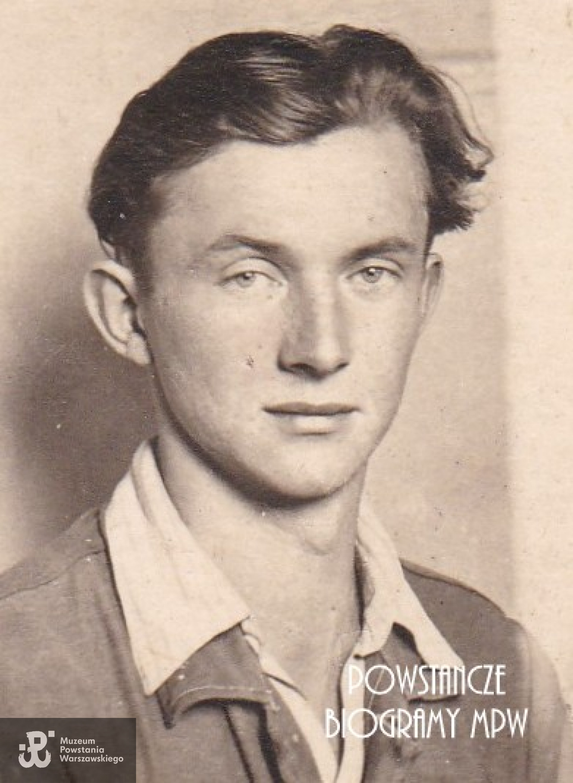 Janusz Brzeziński "Zan". Fot. z archiwum rodzinnego udostępniła Barbara Helena Brzezińska - Jońca