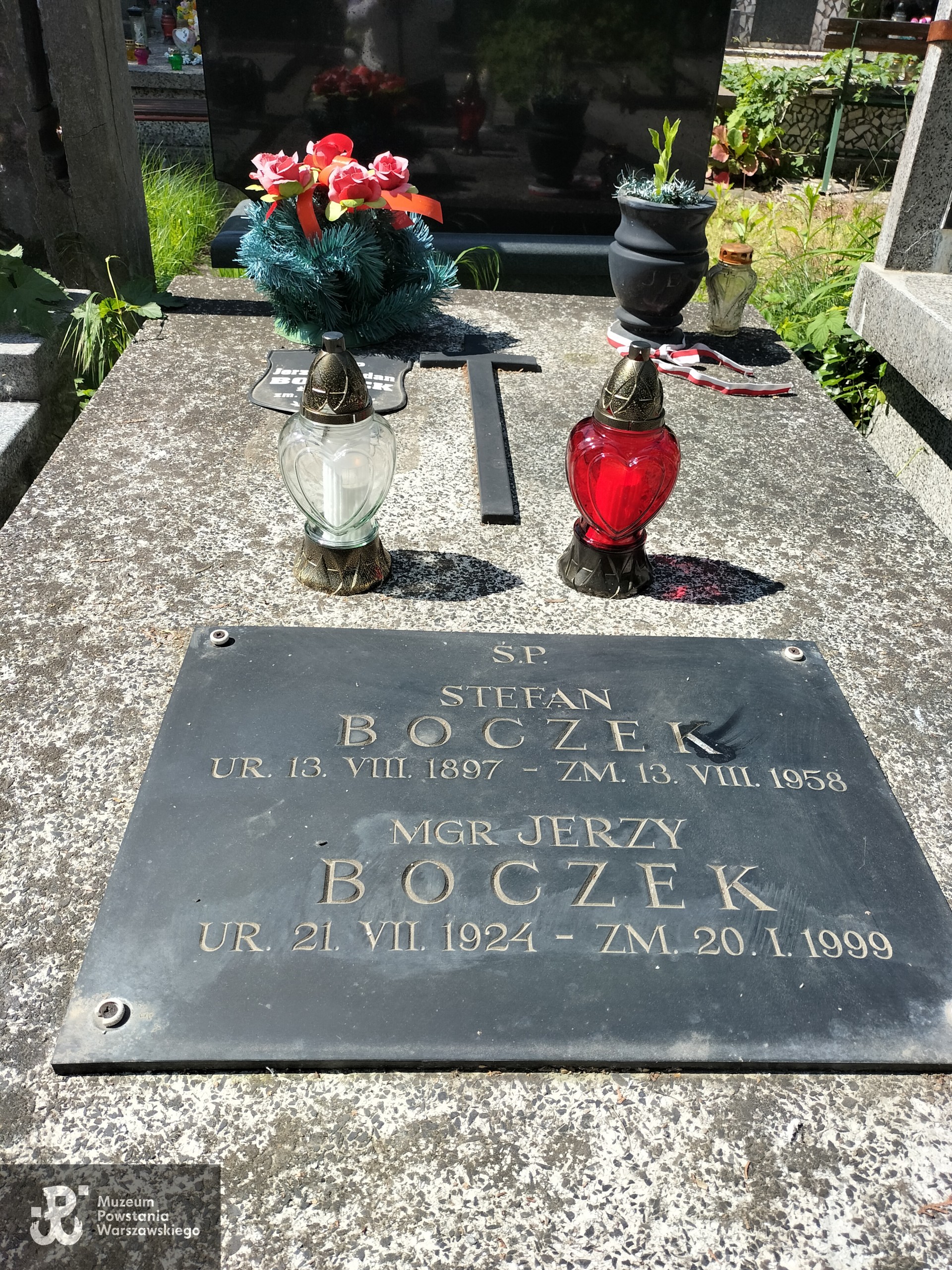 Cmentarz Bródnowski w Warszawie, kwatera 51H, rząd 3, grób 29. Fot. udostępniła p. Julia Wiktorska-Wołczak